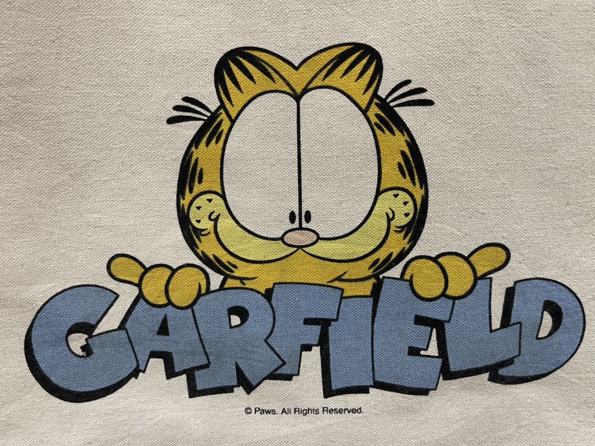 Vintage Garfield Tote Bag Size ONE SIZE - 3 Thumbnail