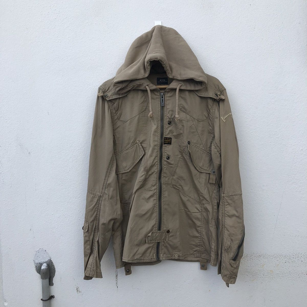 G-Star PARACHUTE BIKER JACKET G-STAR RAW SEDITIONARIES DESIGN Size US L / EU 52-54 / 3 - 10 Thumbnail
