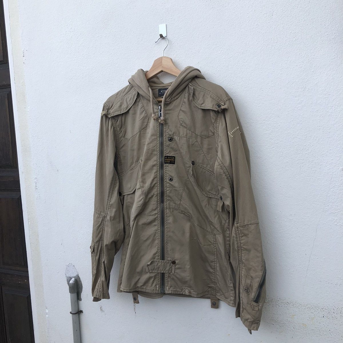G-Star PARACHUTE BIKER JACKET G-STAR RAW SEDITIONARIES DESIGN Size US L / EU 52-54 / 3 - 2 Thumbnail