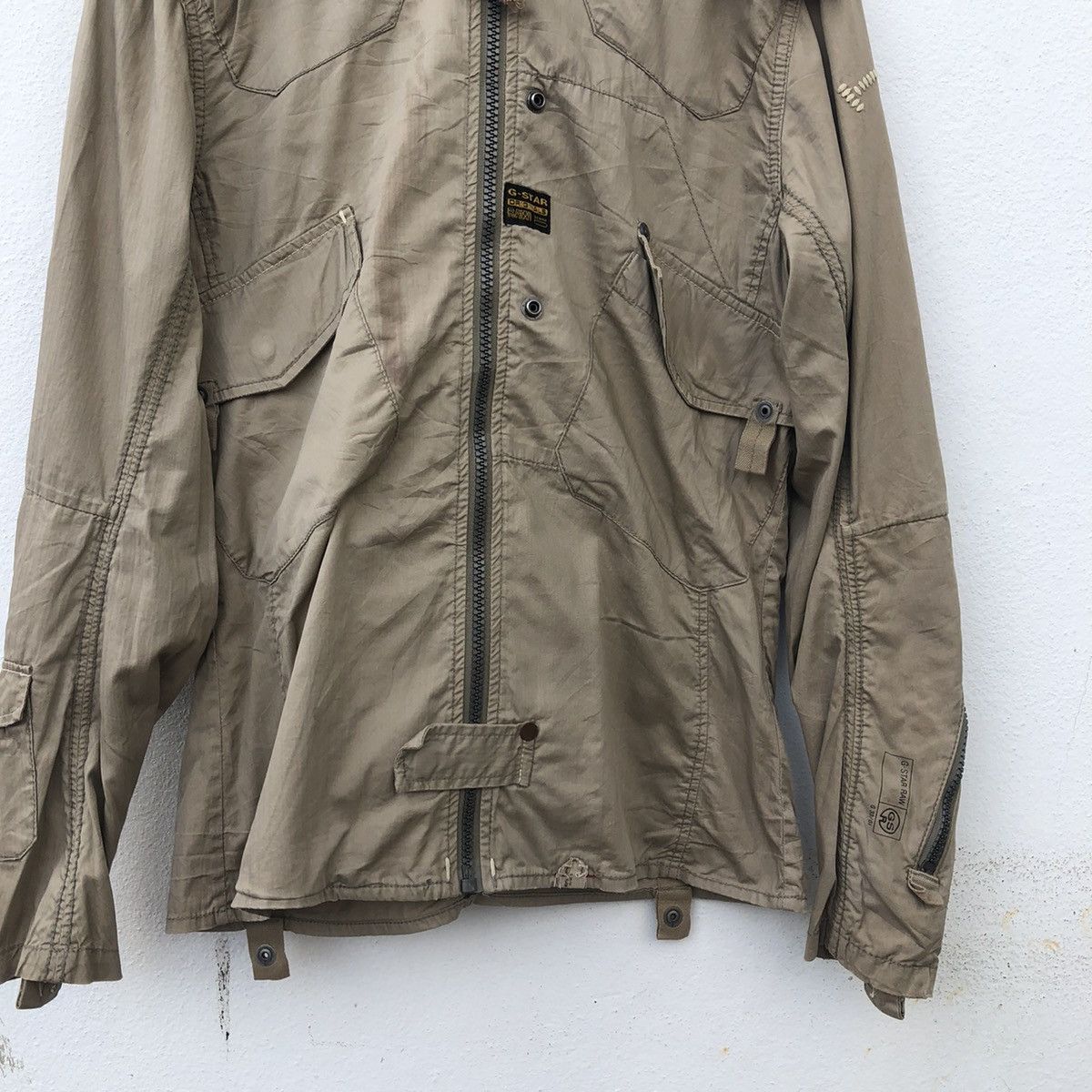 G-Star PARACHUTE BIKER JACKET G-STAR RAW SEDITIONARIES DESIGN Size US L / EU 52-54 / 3 - 4 Thumbnail