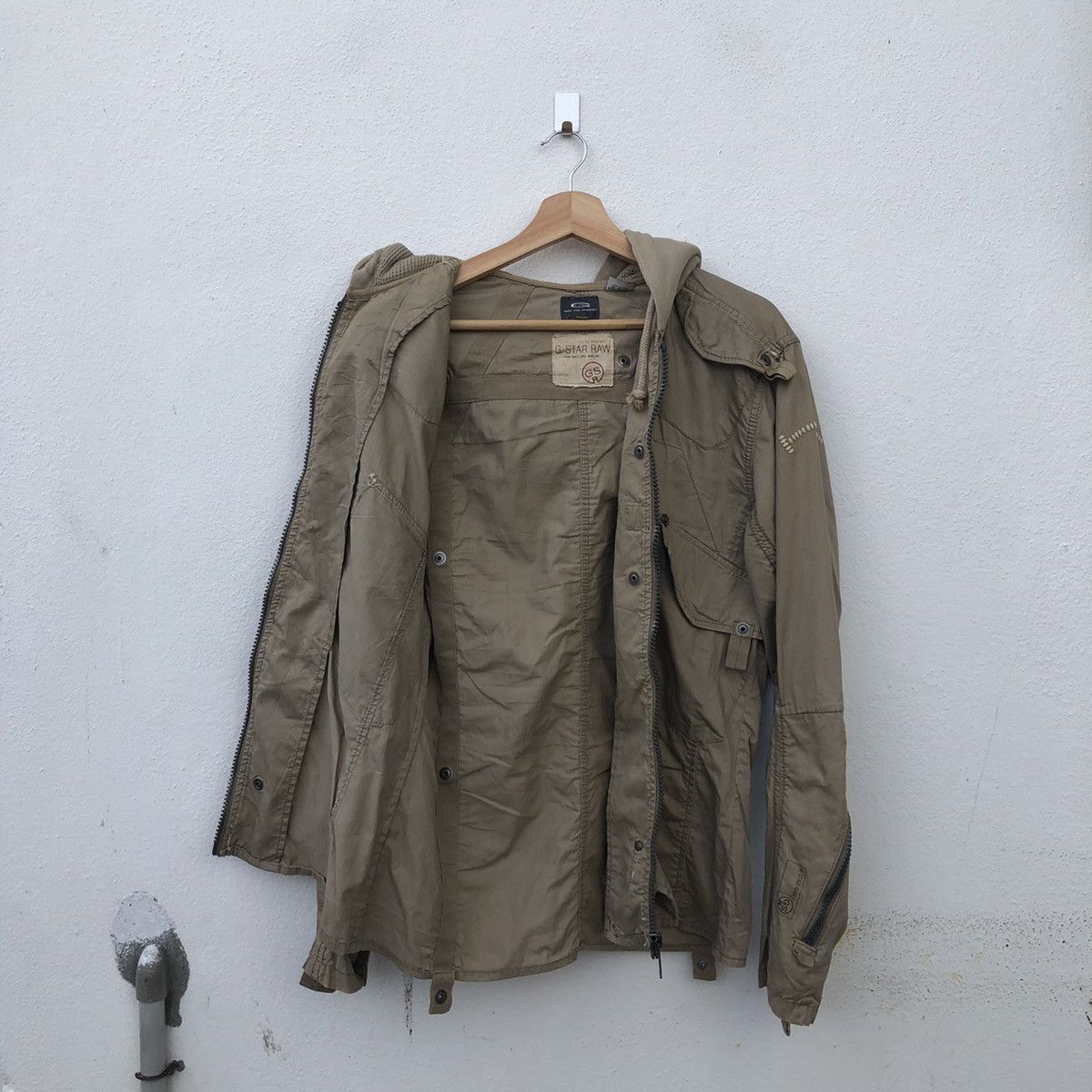 G-Star PARACHUTE BIKER JACKET G-STAR RAW SEDITIONARIES DESIGN Size US L / EU 52-54 / 3 - 11 Thumbnail