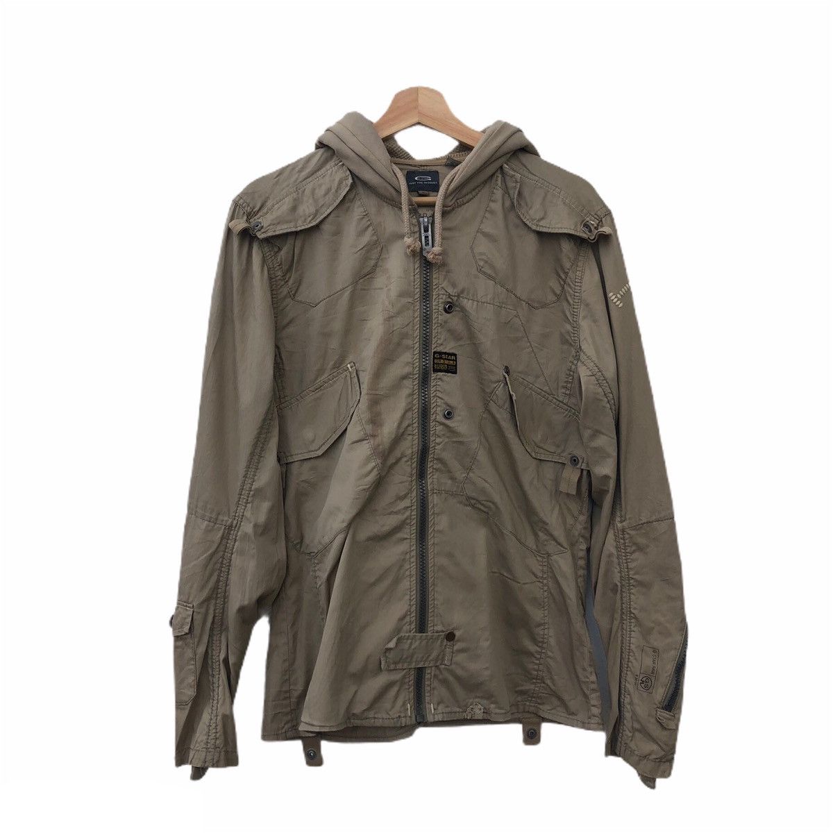 G-Star PARACHUTE BIKER JACKET G-STAR RAW SEDITIONARIES DESIGN Size US L / EU 52-54 / 3 - 1 Thumbnail