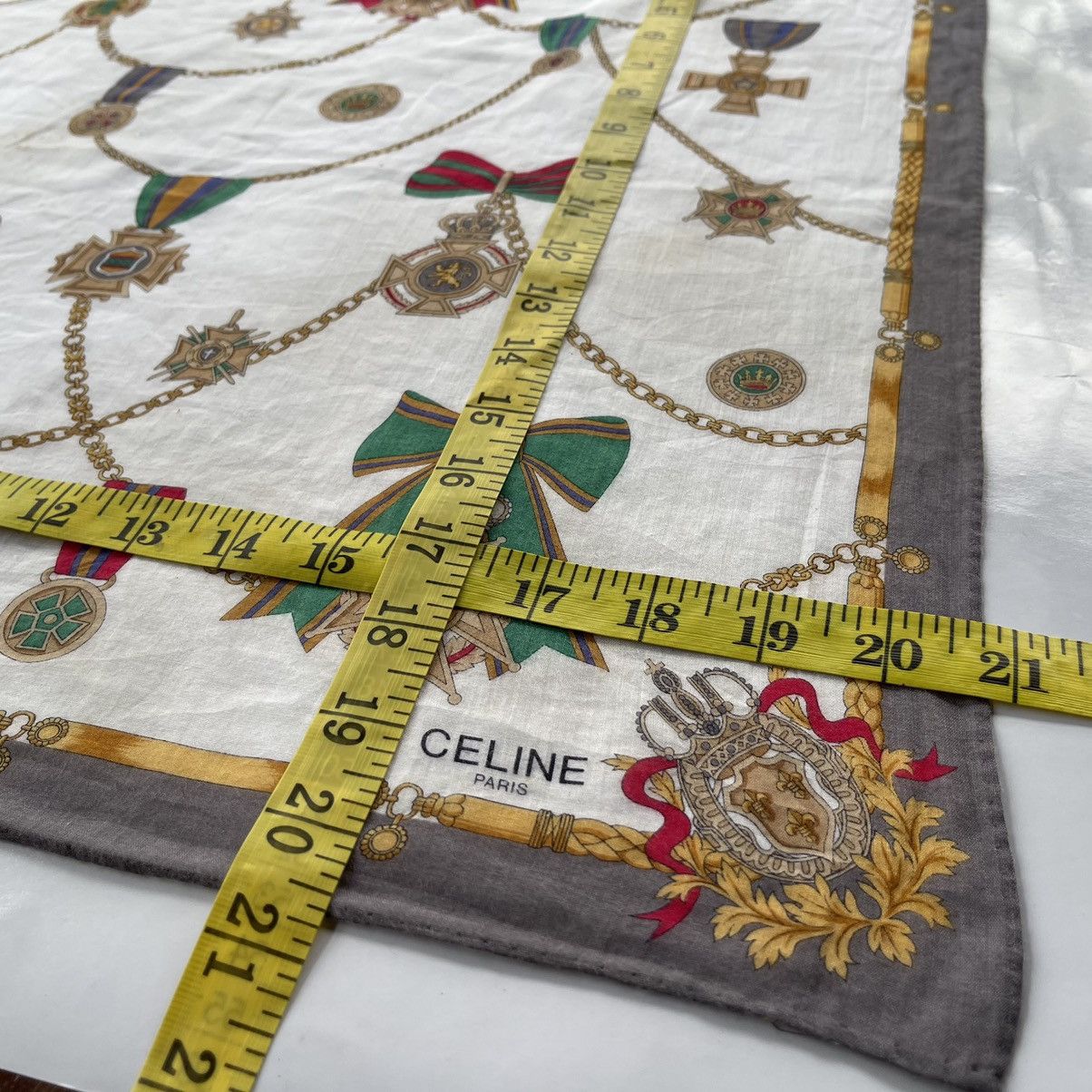 Celine Celine Bandana Handkerchief Neckerchief Hair Scarf Size ONE SIZE - 12 Thumbnail