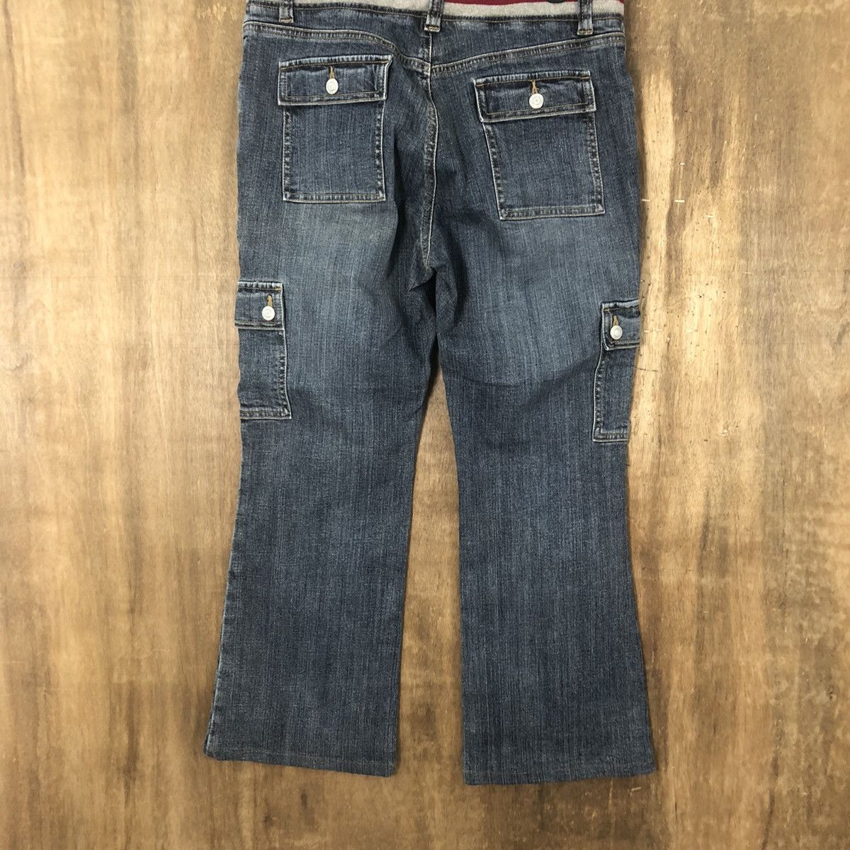 Japanese Brand Ftop Blue Denim Jeans Multipocket pants #6273 Size 30" / US 8 / IT 44 - 10 Thumbnail