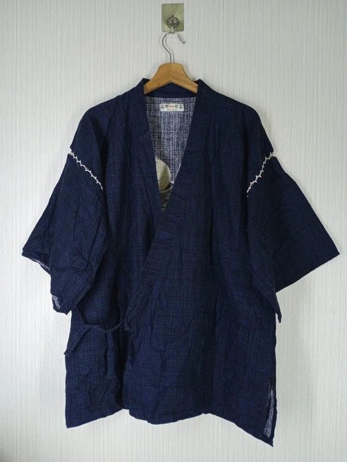 Japanese Brand Rare Vintage Kimono Japan Dragon Cardigan Overprint Size US L / EU 52-54 / 3 - 3 Thumbnail