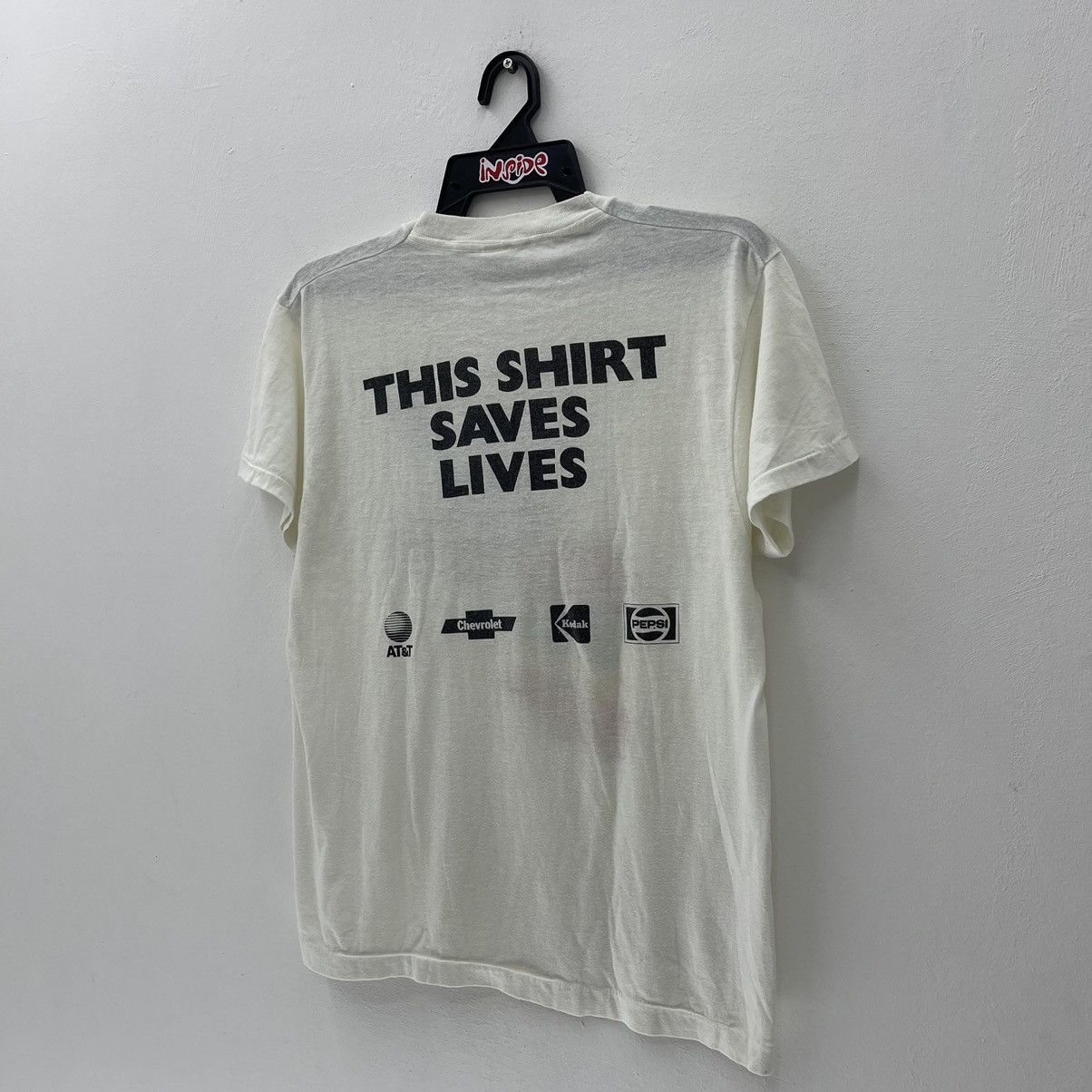 Band Tees × Vintage Vintage Live Aid Foundation This Shirt Saves Live Size US L / EU 52-54 / 3 - 5 Thumbnail