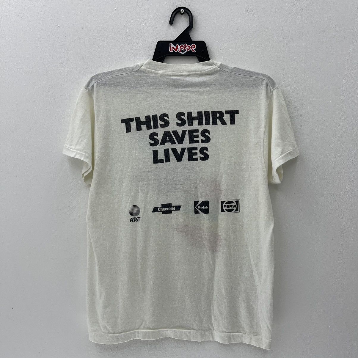 Band Tees × Vintage Vintage Live Aid Foundation This Shirt Saves Live Size US L / EU 52-54 / 3 - 2 Thumbnail