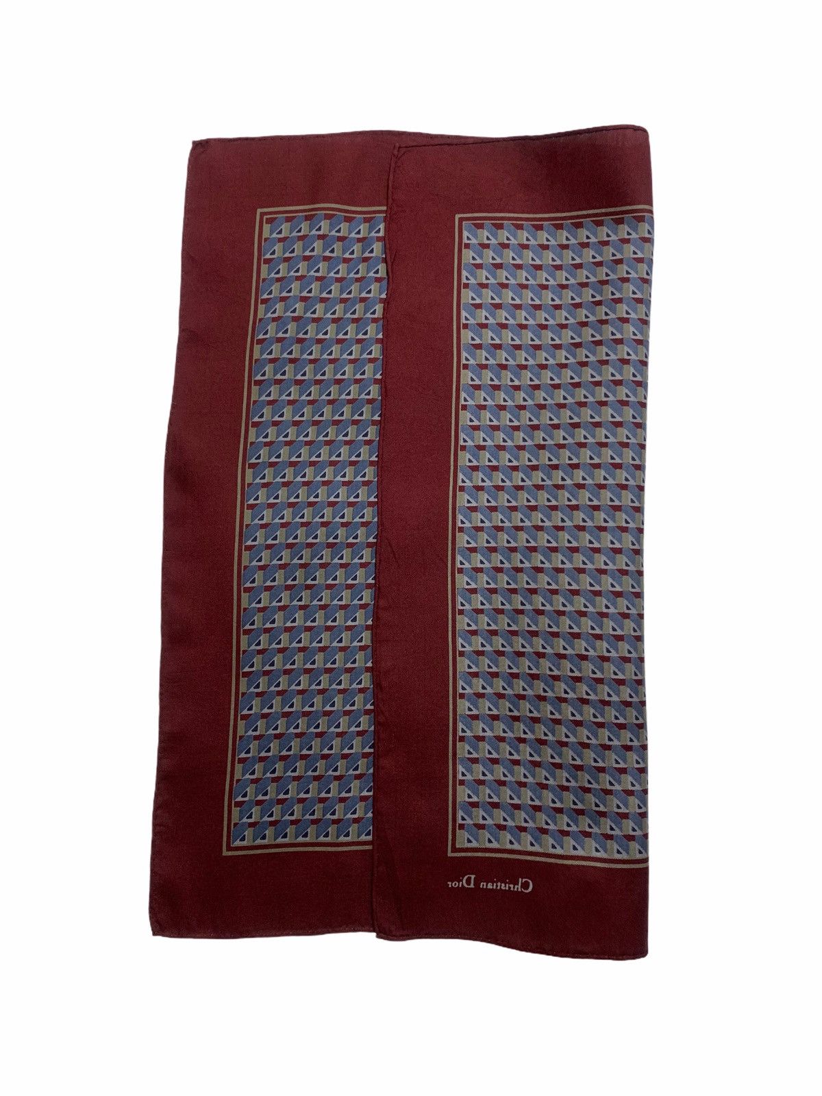 Christian Dior Monsieur × Vintage Christian Dior Handkerchief Bandana Neckerchief / turban Size ONE SIZE - 3 Thumbnail