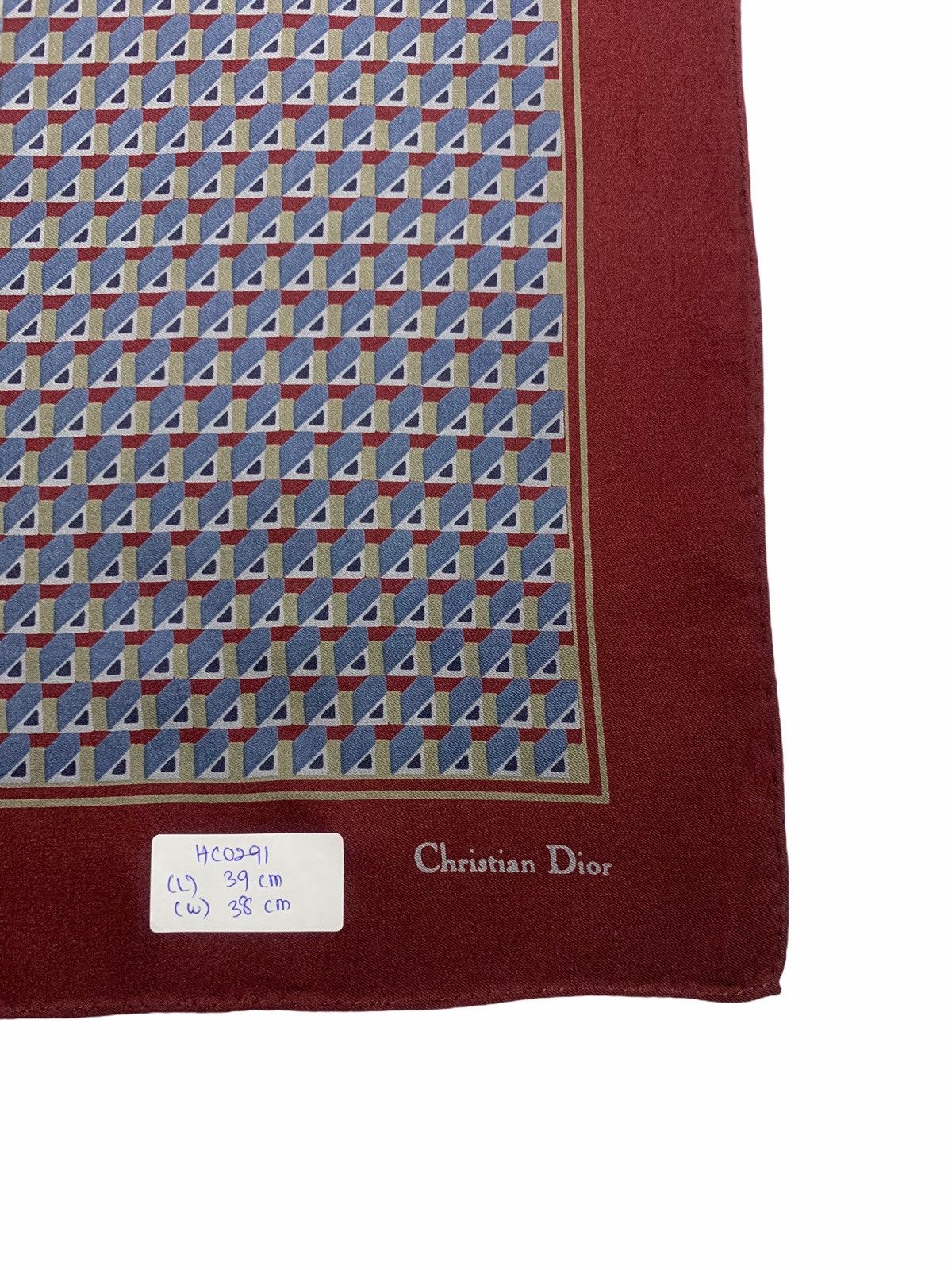 Christian Dior Monsieur × Vintage Christian Dior Handkerchief Bandana Neckerchief / turban Size ONE SIZE - 4 Thumbnail