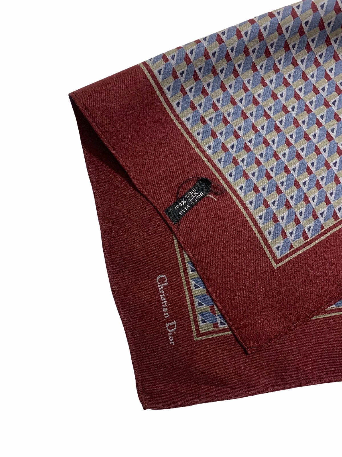 Christian Dior Monsieur × Vintage Christian Dior Handkerchief Bandana Neckerchief / turban Size ONE SIZE - 2 Thumbnail