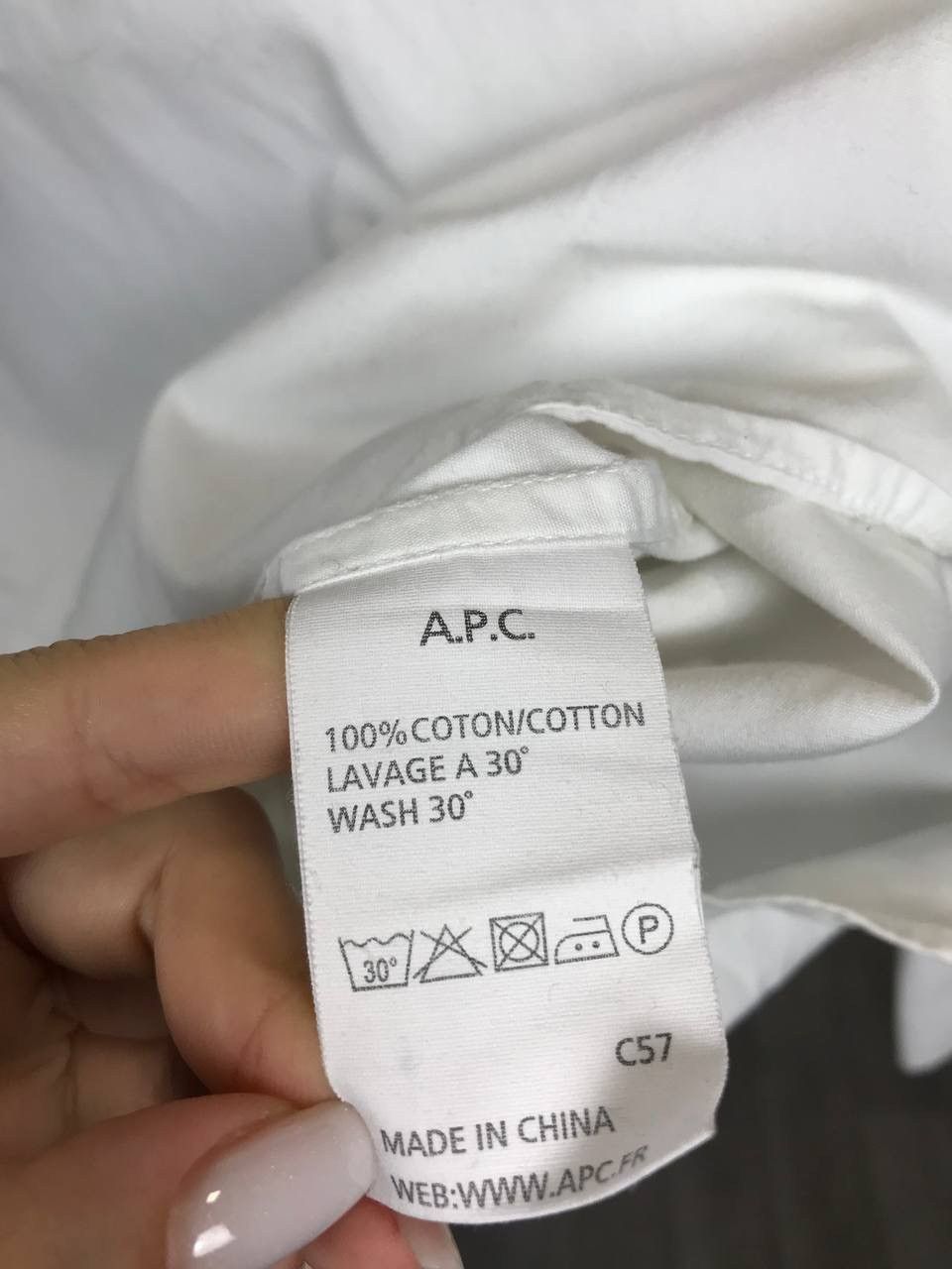 A.P.C. × Designer × Vintage A.P.C rue madam Paris luxury vintage designer shirt Size US M / EU 48-50 / 2 - 4 Thumbnail