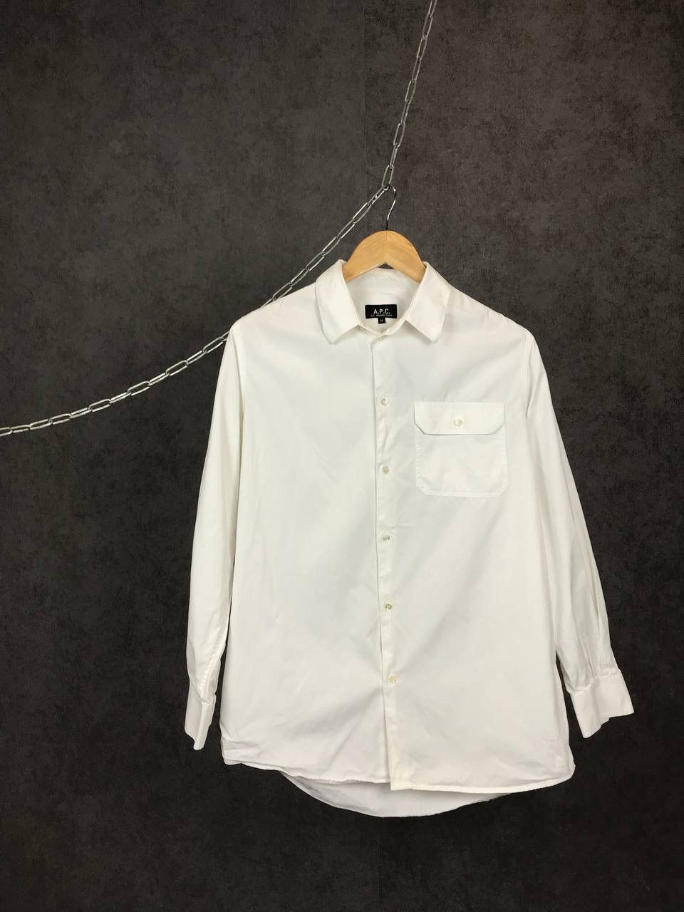 A.P.C. × Designer × Vintage A.P.C rue madam Paris luxury vintage designer shirt Size US M / EU 48-50 / 2 - 1 Thumbnail