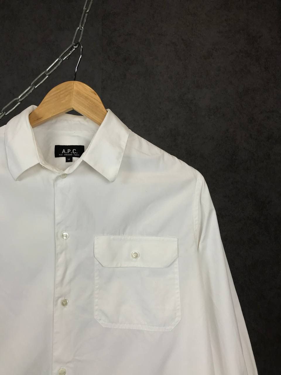 A.P.C. × Designer × Vintage A.P.C rue madam Paris luxury vintage designer shirt Size US M / EU 48-50 / 2 - 2 Thumbnail