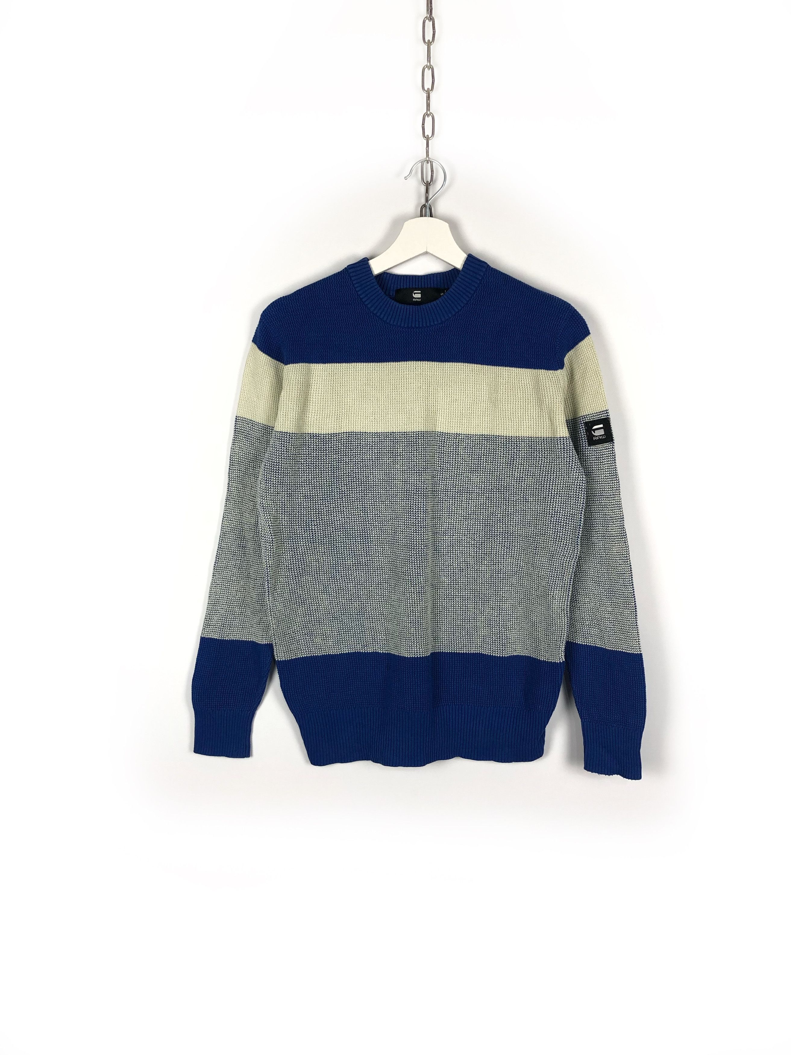 G-Star G-Star Raw SUZAKI R Knit Cotton Sweater LS Size L | Grailed