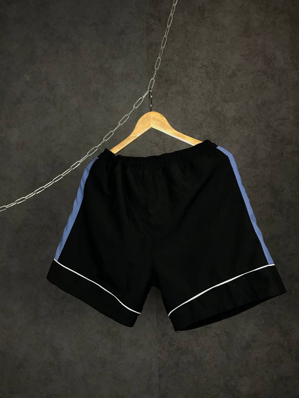 Vintage Nike swoosh streetwear vintage USA multilogo shorts Size US 36 / EU 52 - 5 Thumbnail