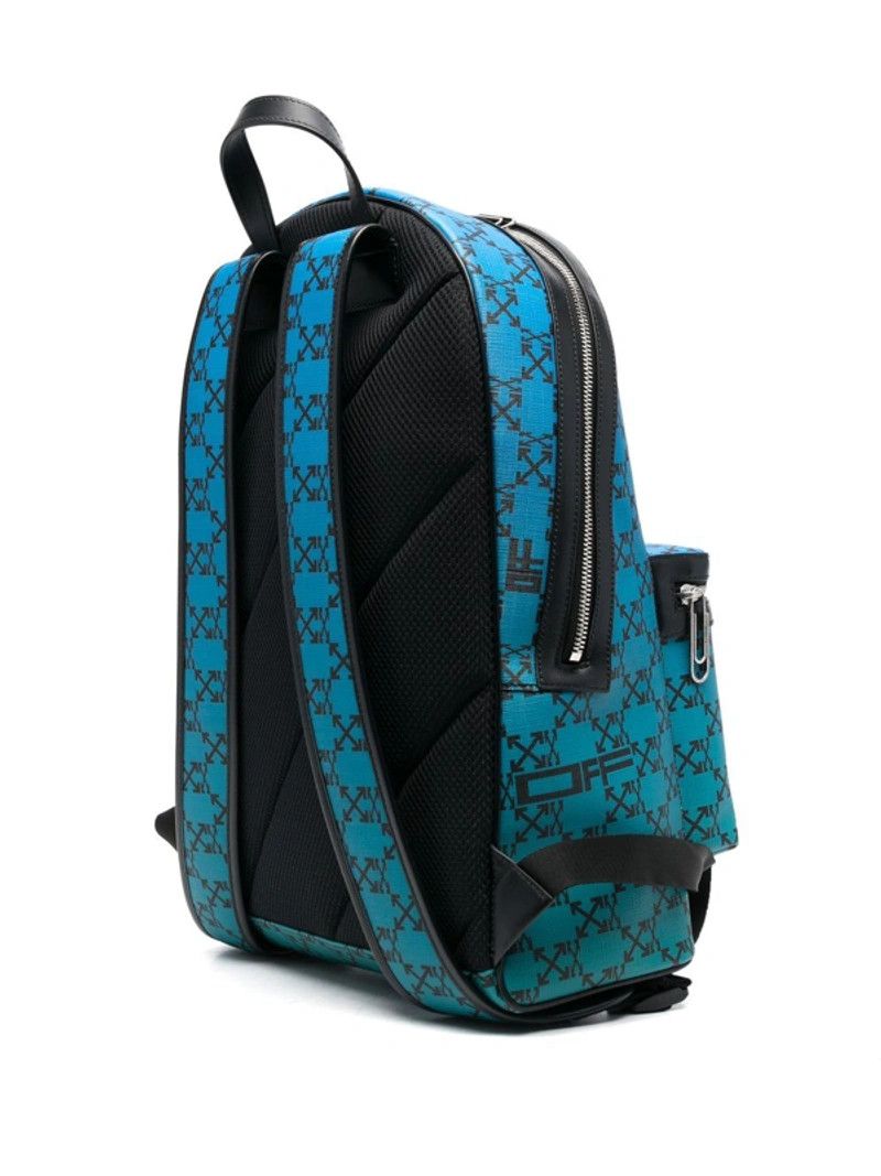 Off-White Backpacks in Blue Size ONE SIZE - 4 Thumbnail