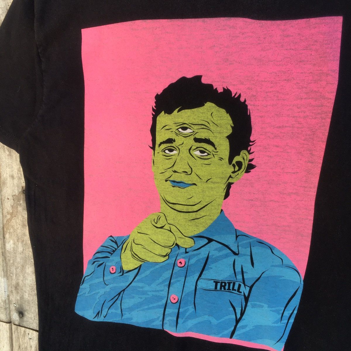 NEFF Thrashed Faded Vintage Neff Skateboard ERD GRUNGE TEE Size US M / EU 48-50 / 2 - 5 Thumbnail