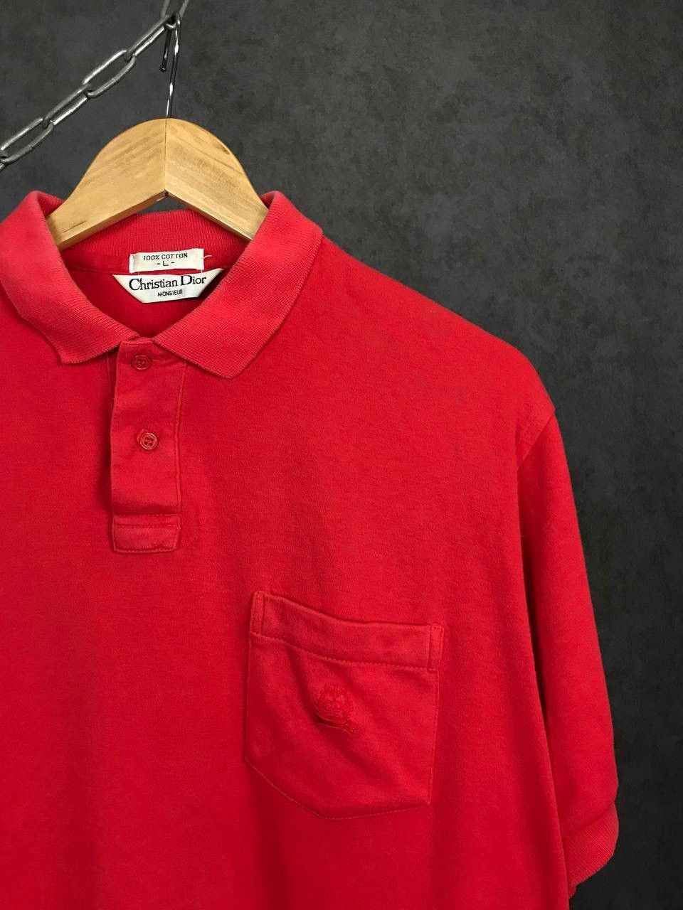 Christian Dior Monsieur Christian Dior Monsieur rare vintage luxury polo tee Size US L / EU 52-54 / 3 - 2 Thumbnail