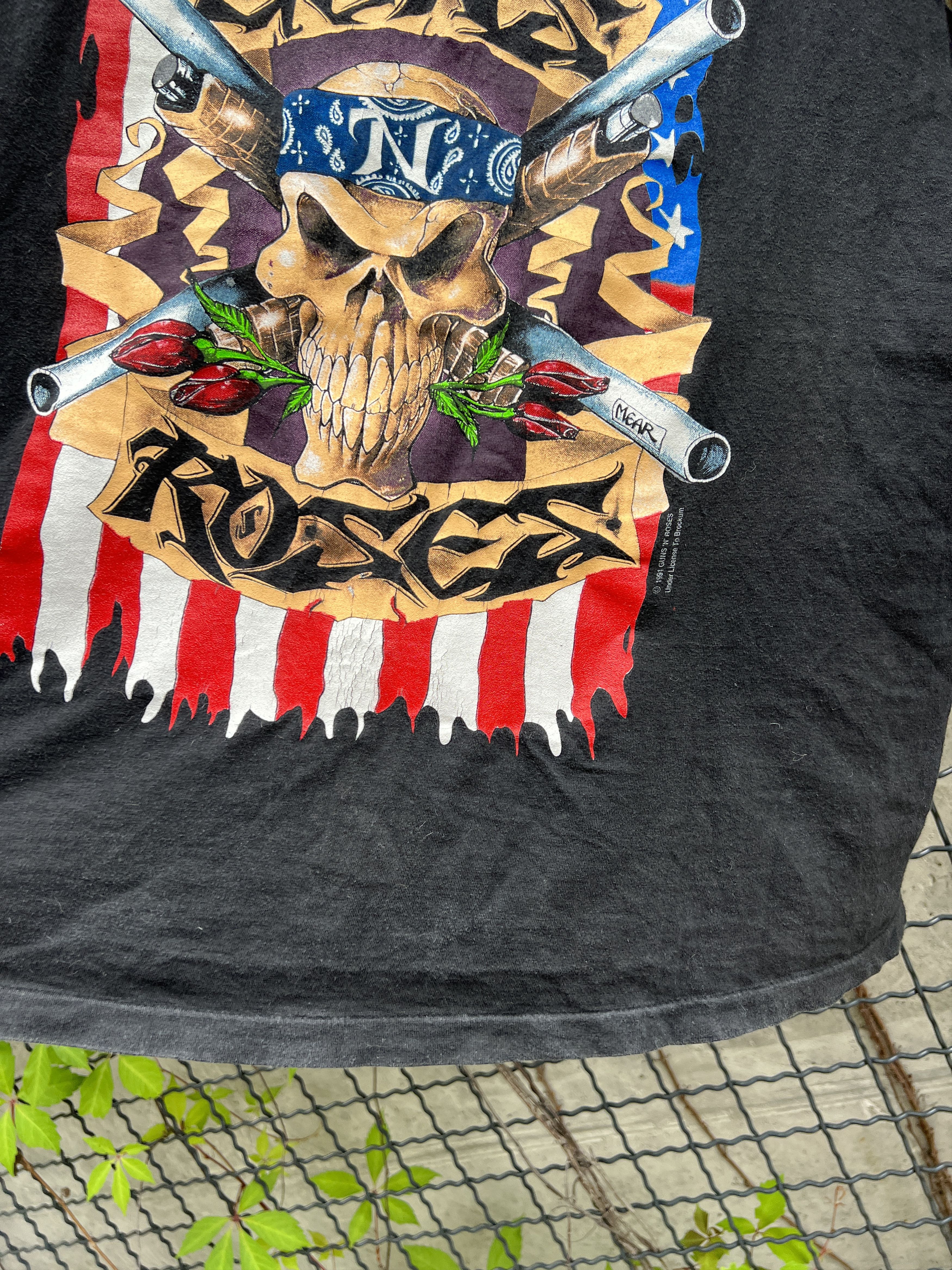 Band Tees Vintage 1991 Guns N Roses Rock Band Tank Top Shirt Size US XL / EU 56 / 4 - 12 Thumbnail