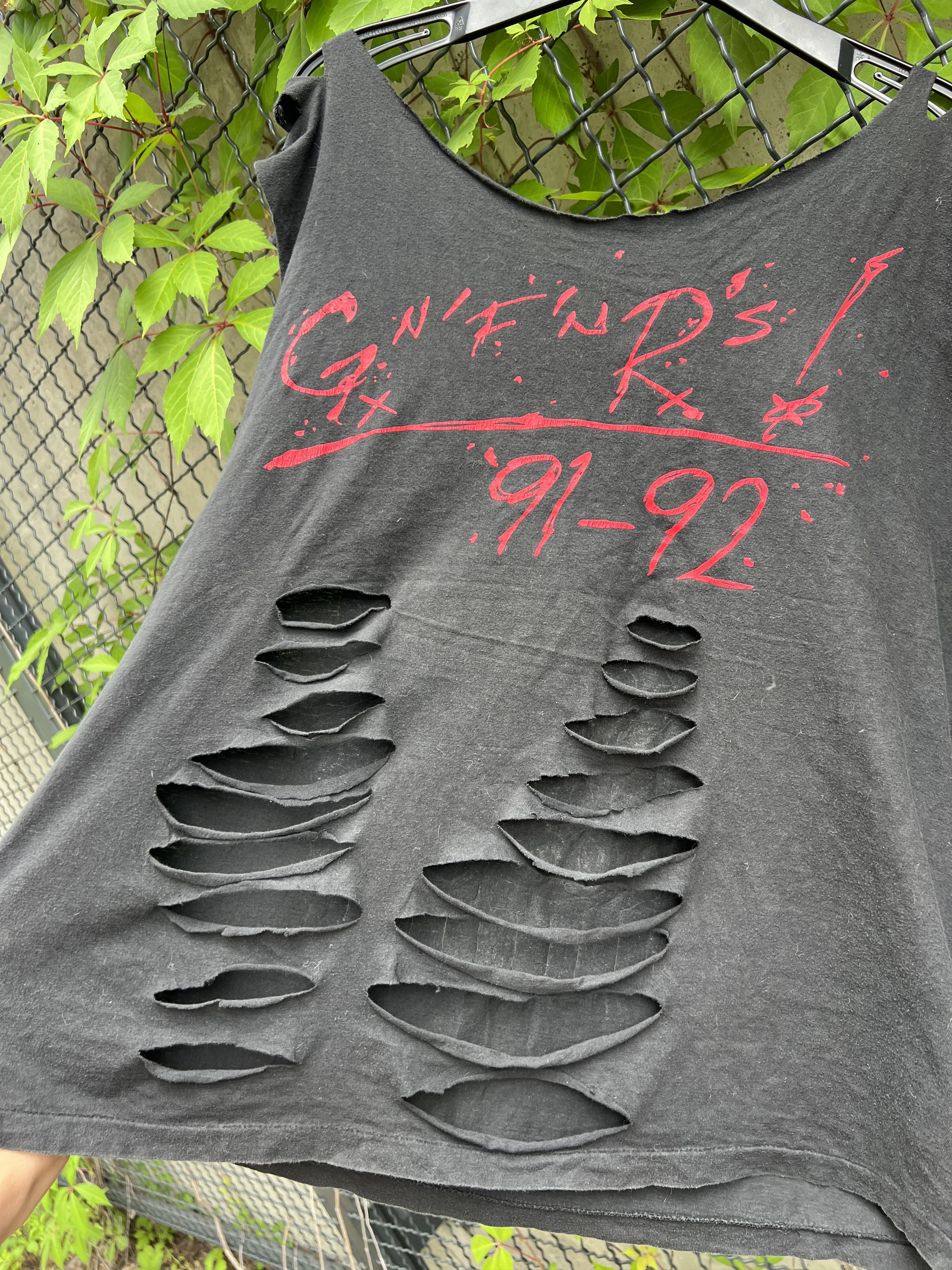 Band Tees Vintage 1991 Guns N Roses Rock Band Tank Top Shirt Size US XL / EU 56 / 4 - 17 Thumbnail