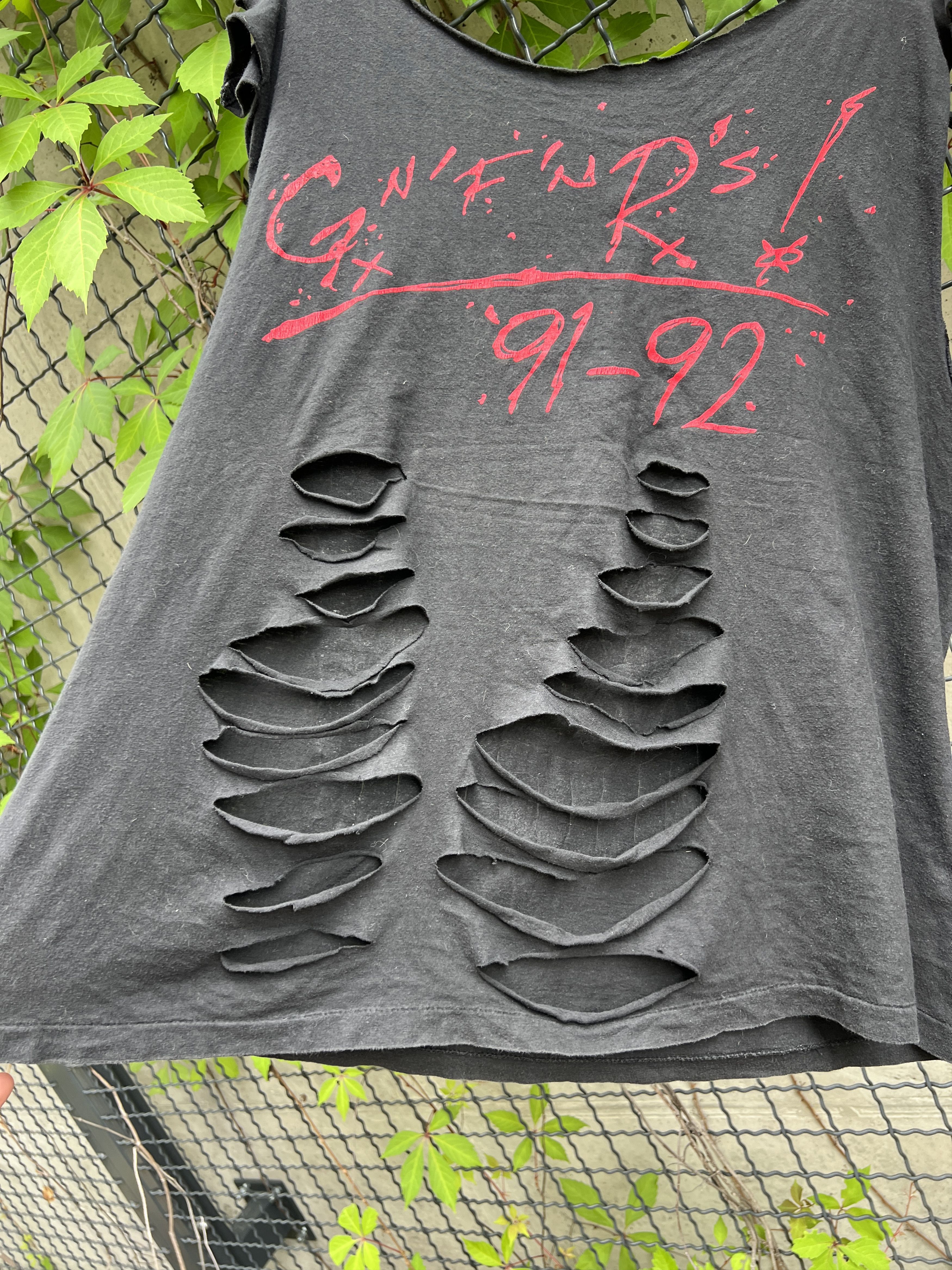 Band Tees Vintage 1991 Guns N Roses Rock Band Tank Top Shirt Size US XL / EU 56 / 4 - 15 Thumbnail