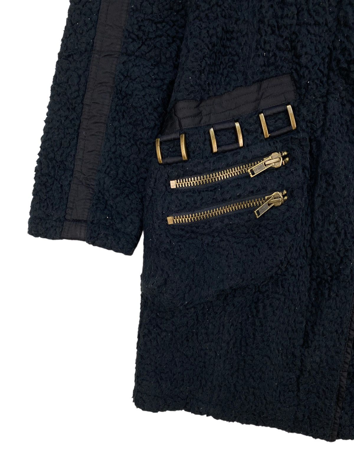 If Six Was Nine Moussy Faux Fur Long Jacket Size XS / US 0-2 / IT 36-38 - 5 Thumbnail