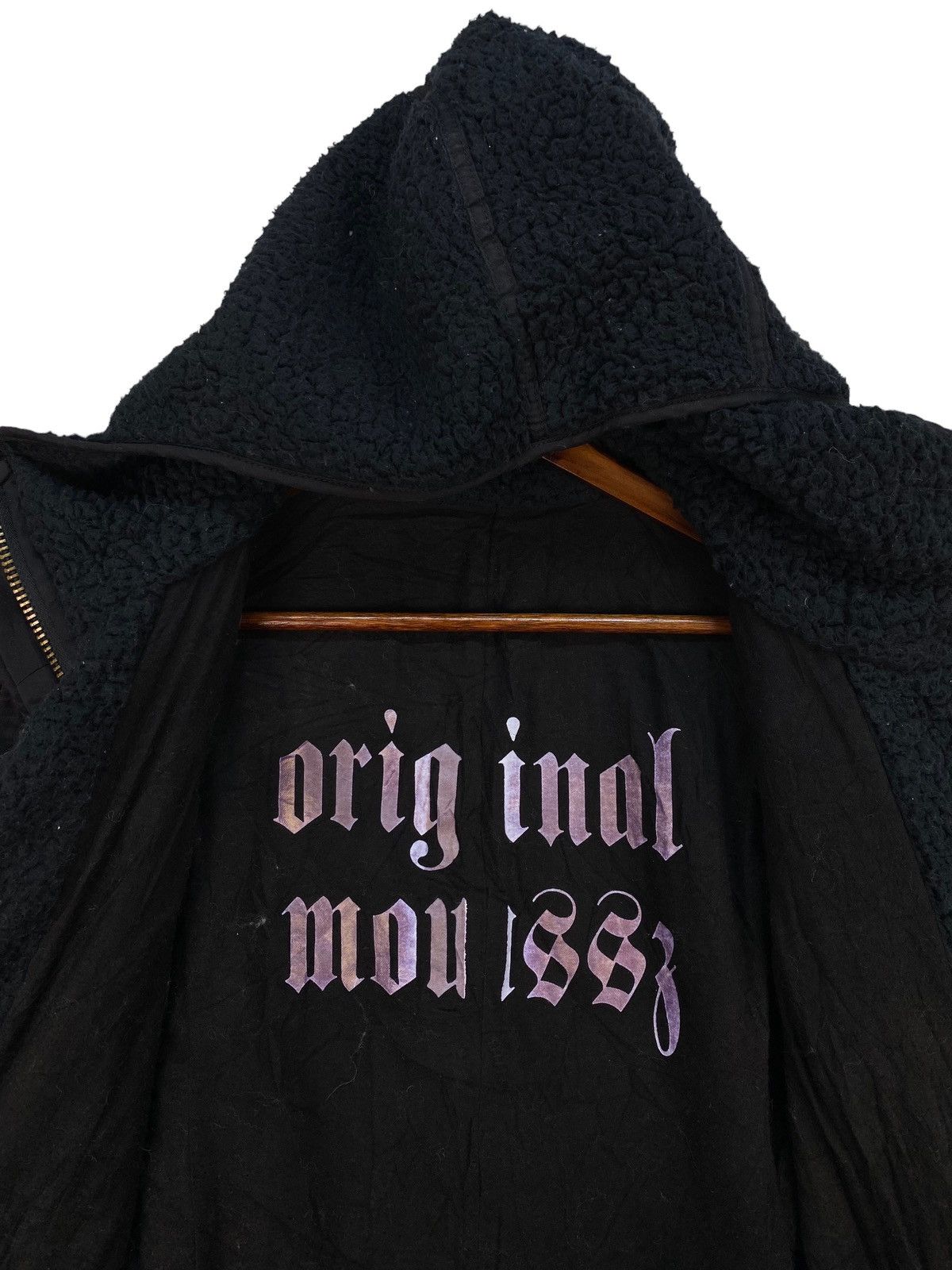 If Six Was Nine Moussy Faux Fur Long Jacket Size XS / US 0-2 / IT 36-38 - 6 Thumbnail