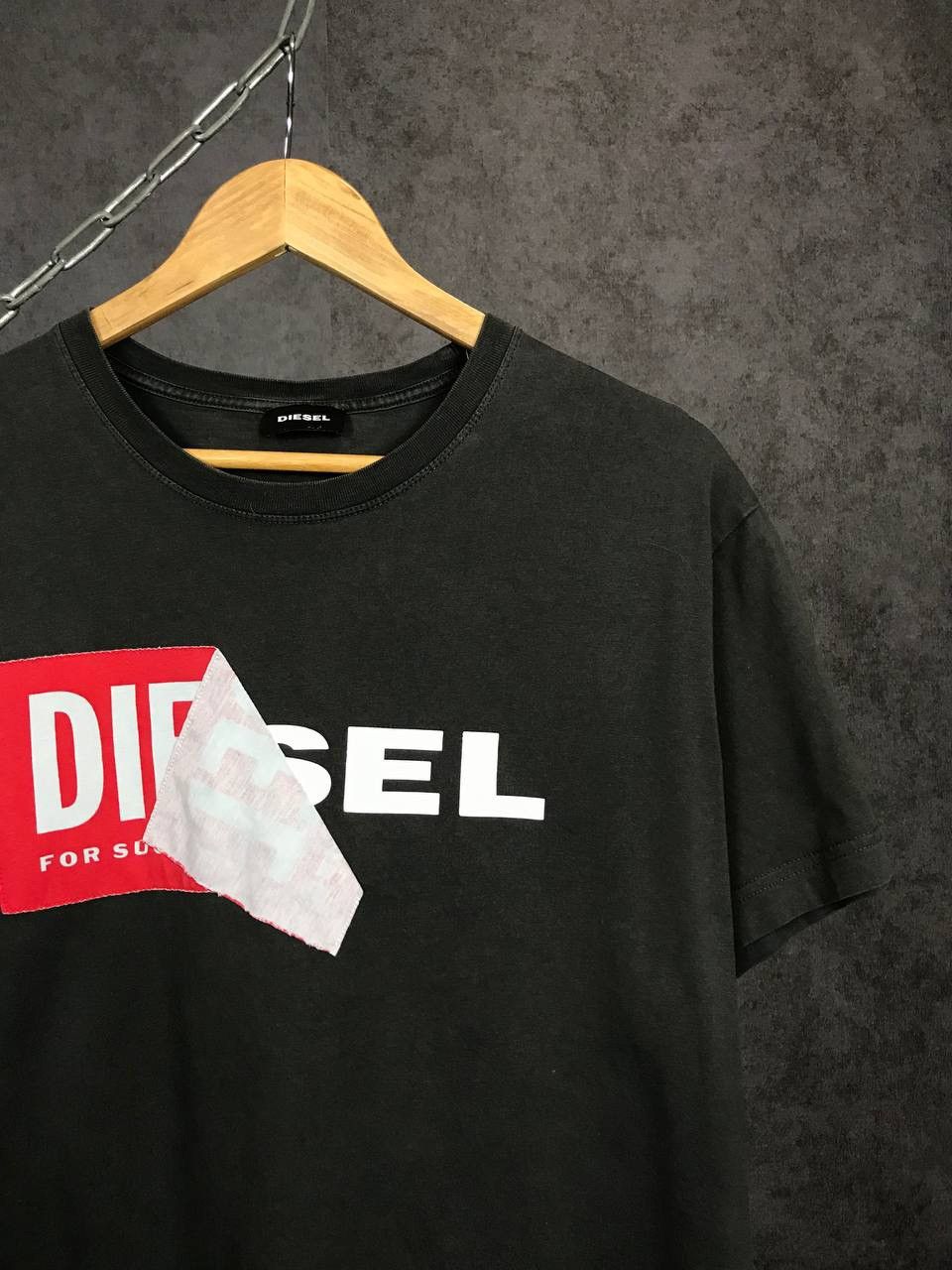 Diesel Diesel luxury streetwear center logo tee Size US XL / EU 56 / 4 - 2 Thumbnail