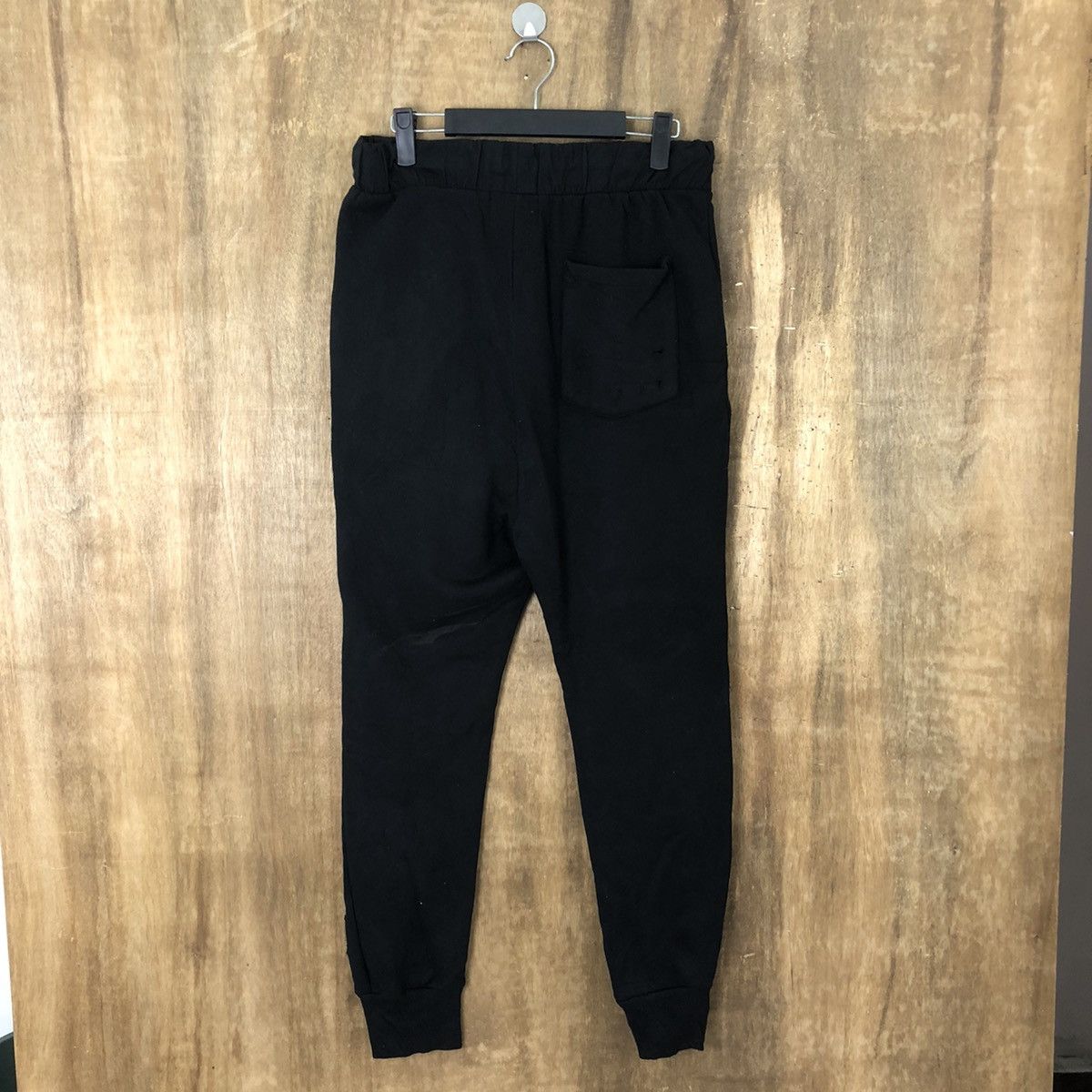 Bershka × Designer Bershka Black Distressed Joggers pants #6182 Size US 28 / EU 44 - 9 Thumbnail