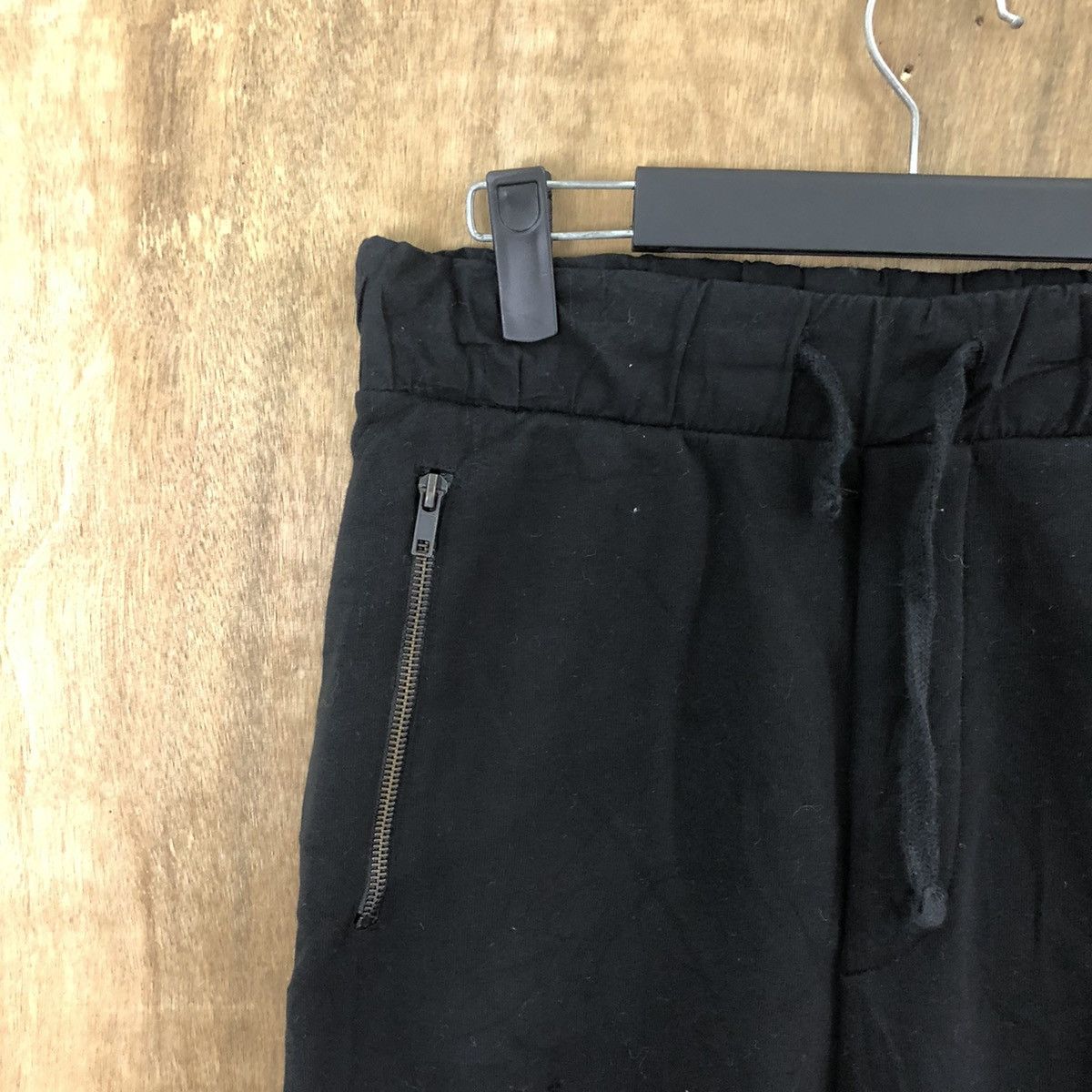 Bershka × Designer Bershka Black Distressed Joggers pants #6182 Size US 28 / EU 44 - 7 Thumbnail