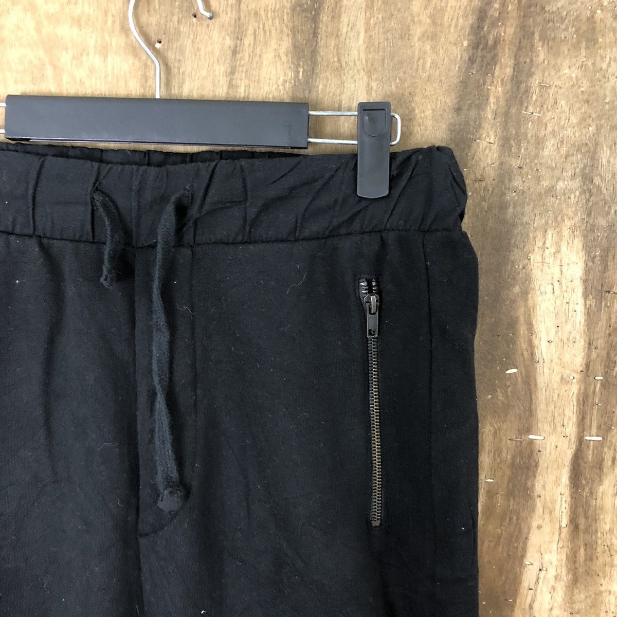 Bershka × Designer Bershka Black Distressed Joggers pants #6182 Size US 28 / EU 44 - 8 Thumbnail