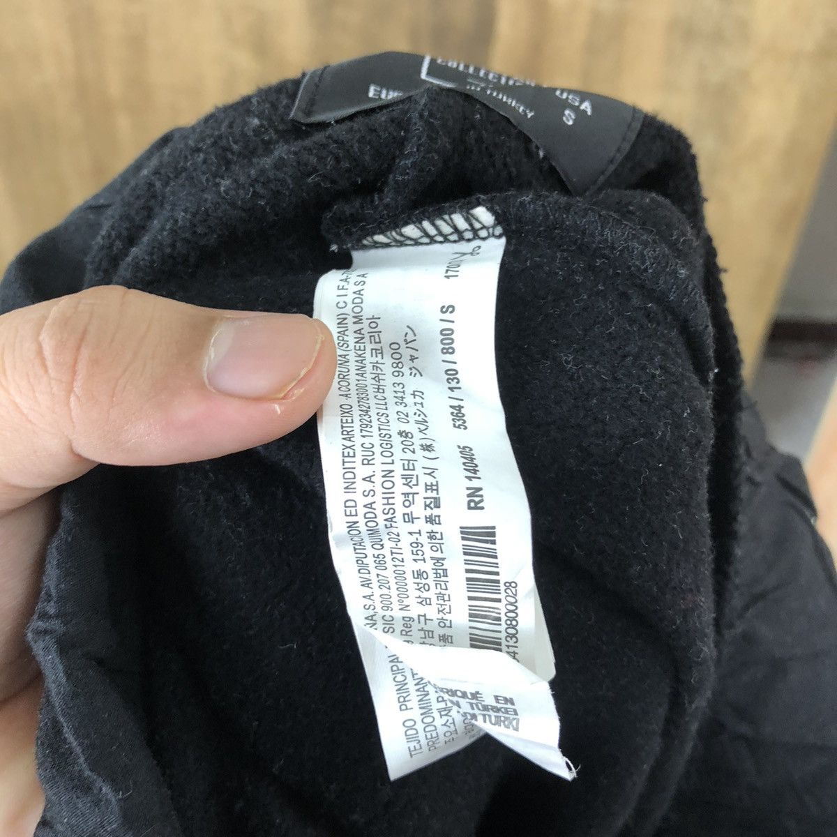 Bershka × Designer Bershka Black Distressed Joggers pants #6182 Size US 28 / EU 44 - 12 Thumbnail