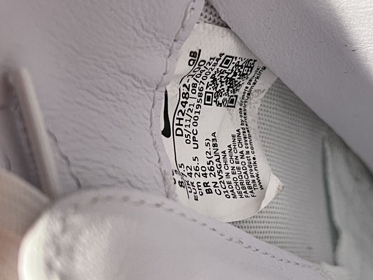 Nike × peaceminusone Nike Kwondo 1 G-Dragon Peaceminusone Triple White Size US 8.5 / EU 41-42 - 8 Thumbnail