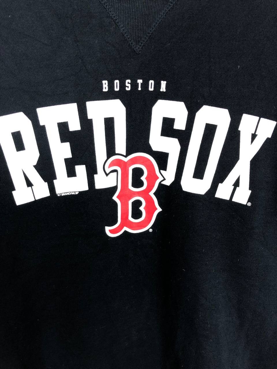 MLB BOSTON RED SOX SWEATSHIRT PULLOVER FORTY SEVEN BRAND SIZE M Size US M / EU 48-50 / 2 - 5 Thumbnail