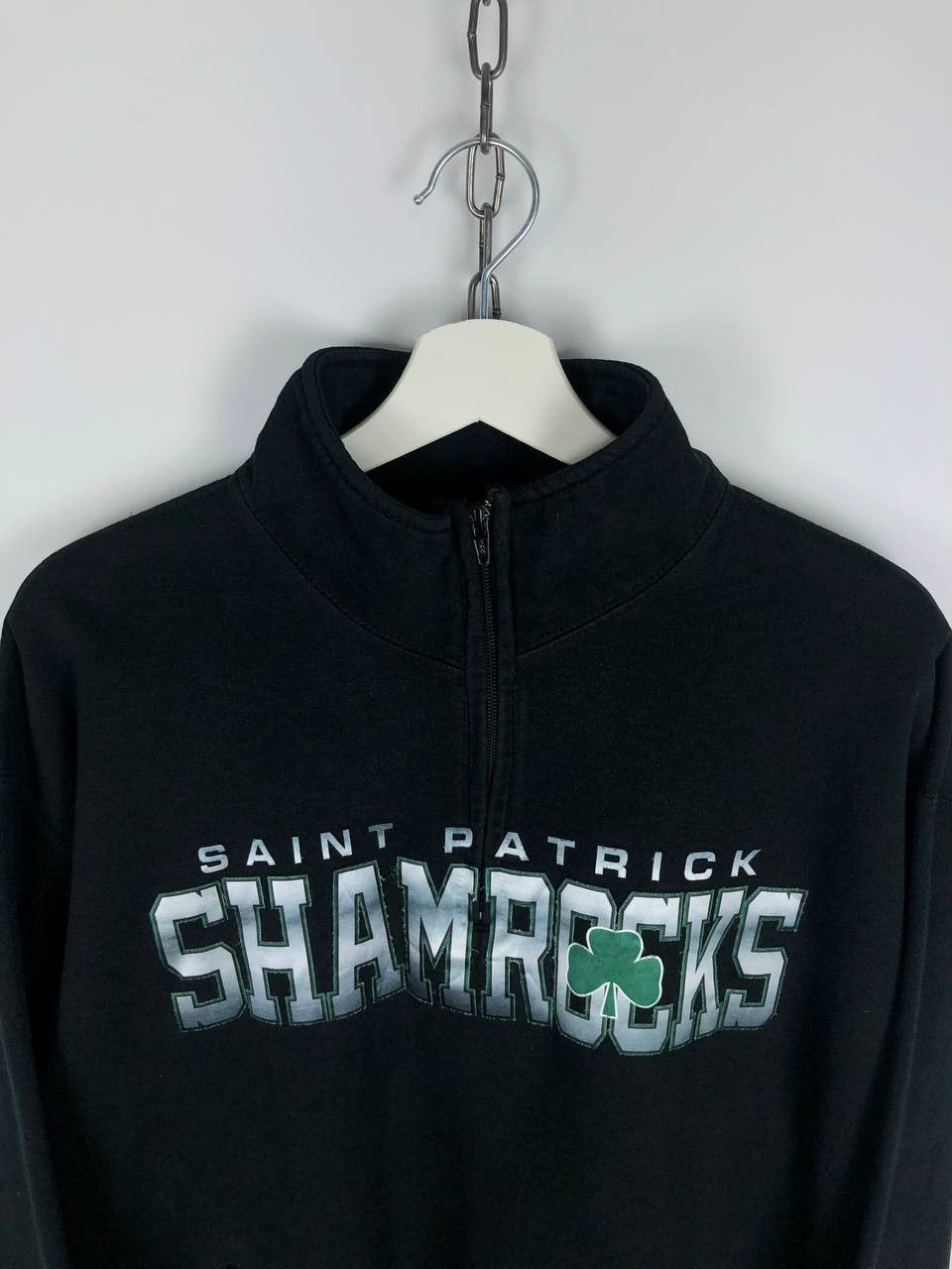 Champion CHAMPION 1/4 ZIP SWEATSHIRT SAINT PATRICK SHAMROCKS XL Size US XL / EU 56 / 4 - 2 Thumbnail
