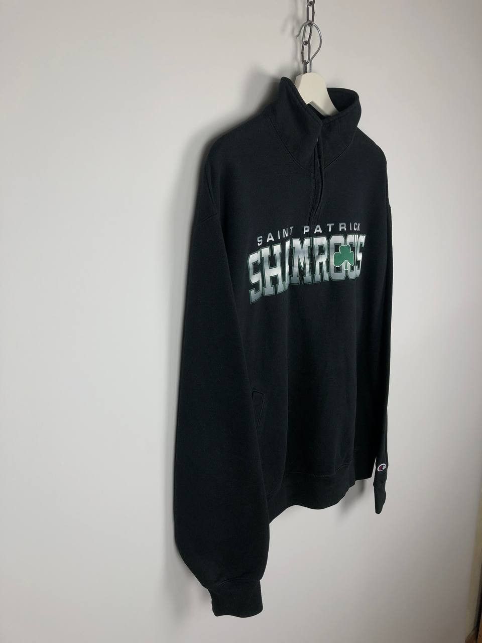 Champion CHAMPION 1/4 ZIP SWEATSHIRT SAINT PATRICK SHAMROCKS XL Size US XL / EU 56 / 4 - 3 Thumbnail