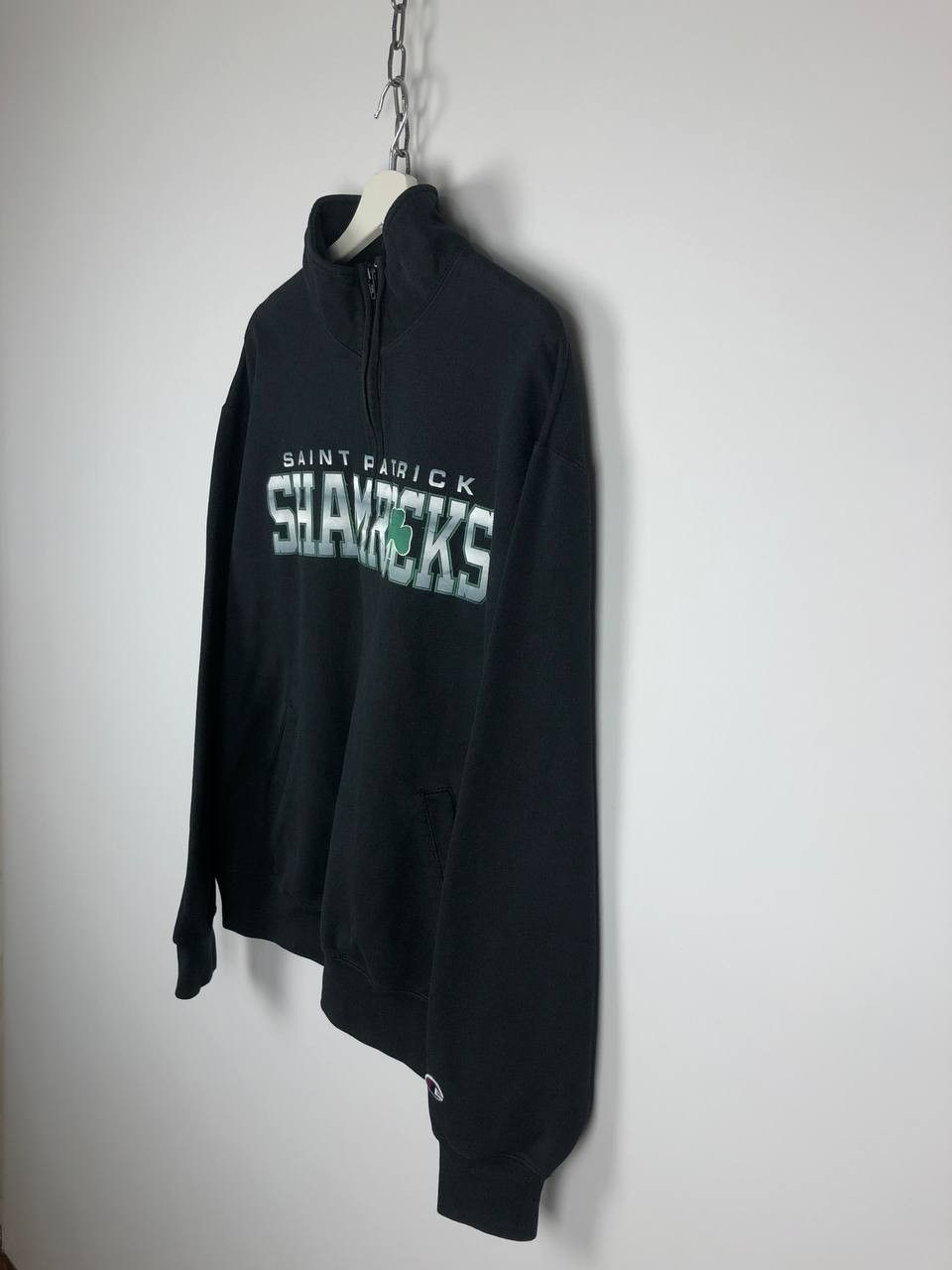 Champion CHAMPION 1/4 ZIP SWEATSHIRT SAINT PATRICK SHAMROCKS XL Size US XL / EU 56 / 4 - 4 Thumbnail