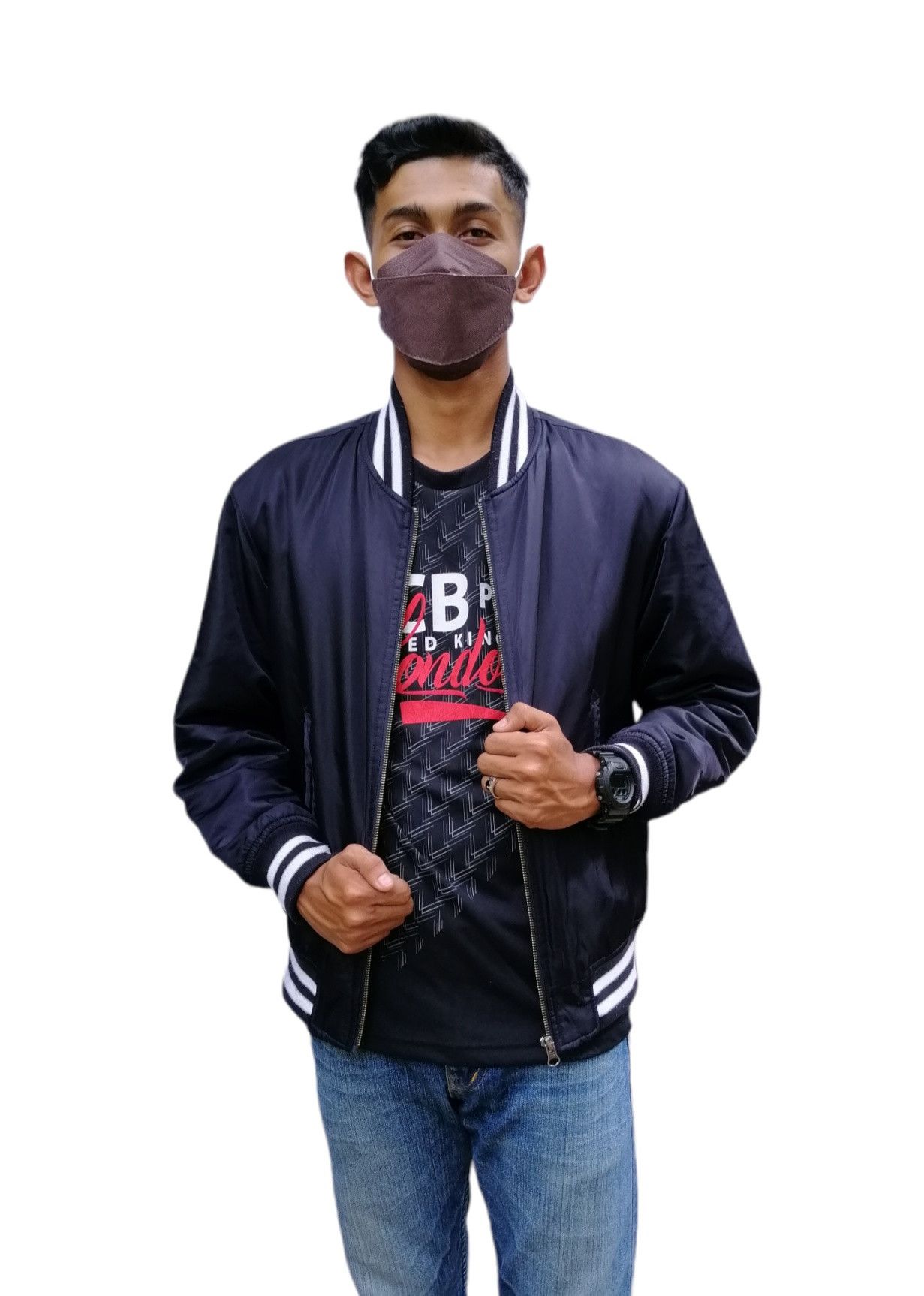 GU × Japanese Brand Streetwear Japanese GU Brand Bomber Jacket Size US S / EU 44-46 / 1 - 5 Thumbnail