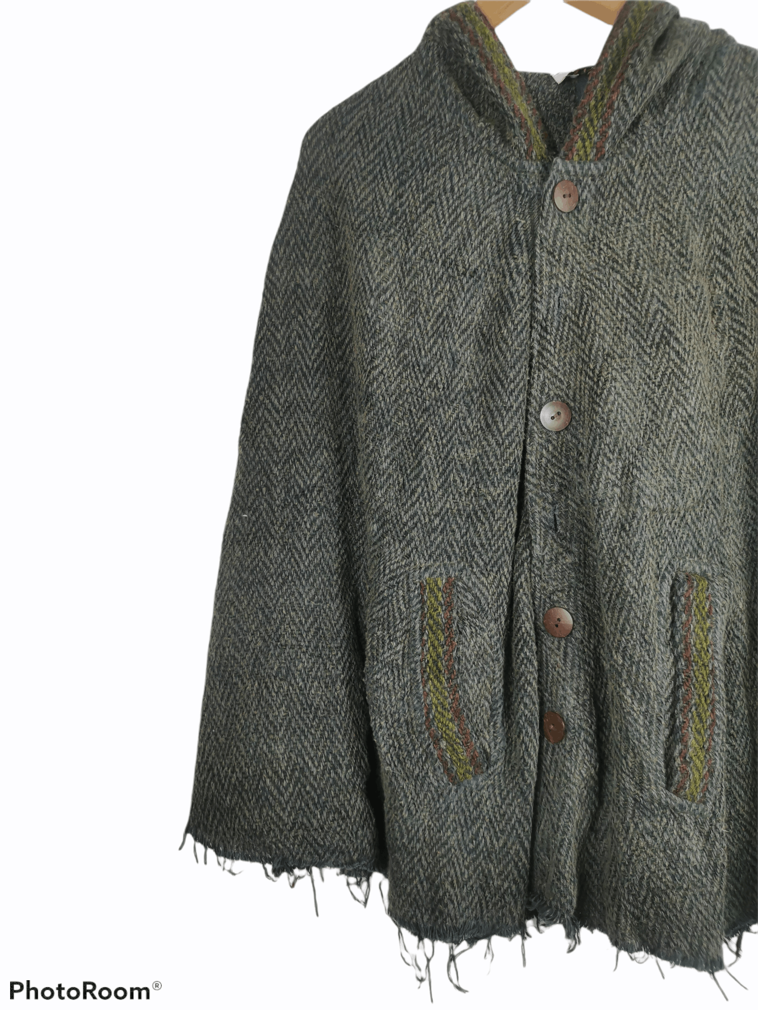 HOUSE OF MALAKAI Vintage Malaika Poncho Jacket Size US M / EU 48-50 / 2 - 2 Thumbnail
