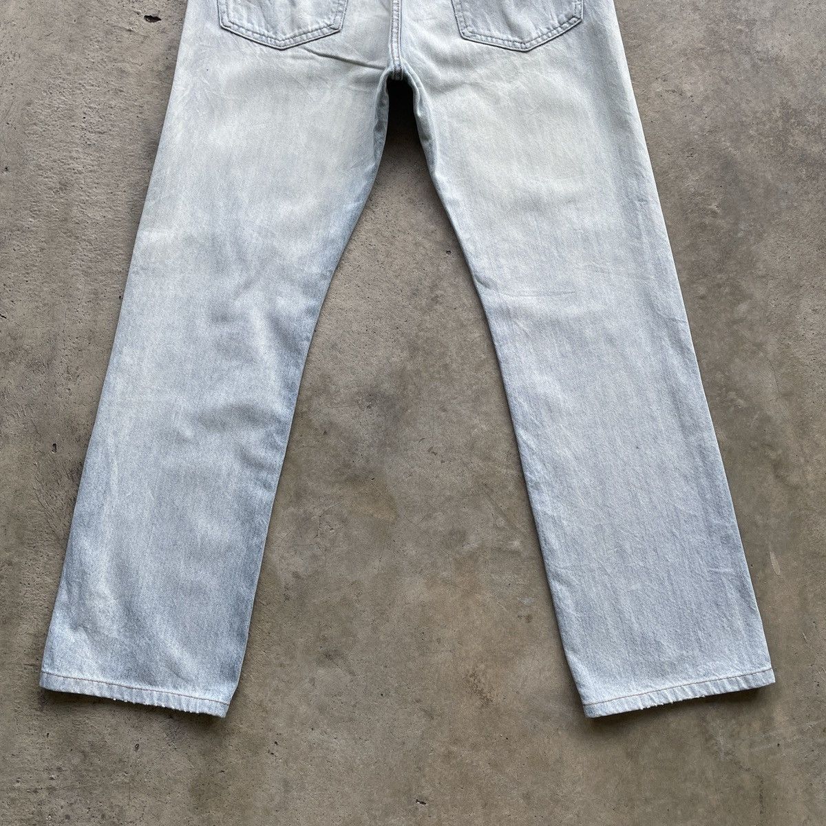 Japanese Brand W31x29🔥 Vintage Japanese Faded Distressed Denim Jeans Pants Size US 31 - 9 Thumbnail