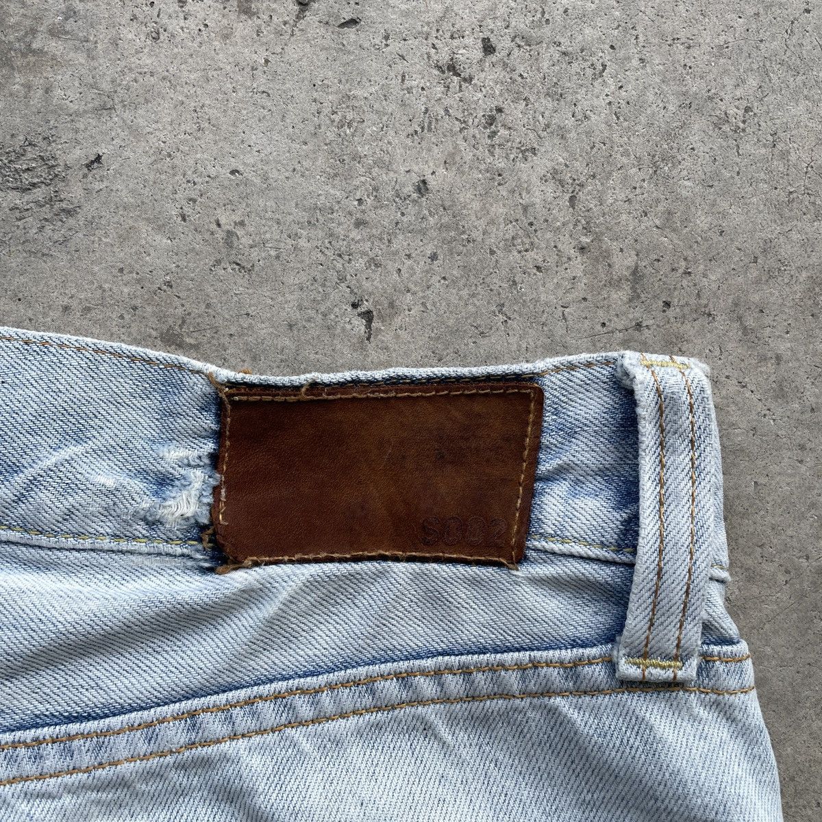 Japanese Brand W31x29🔥 Vintage Japanese Faded Distressed Denim Jeans Pants Size US 31 - 7 Thumbnail