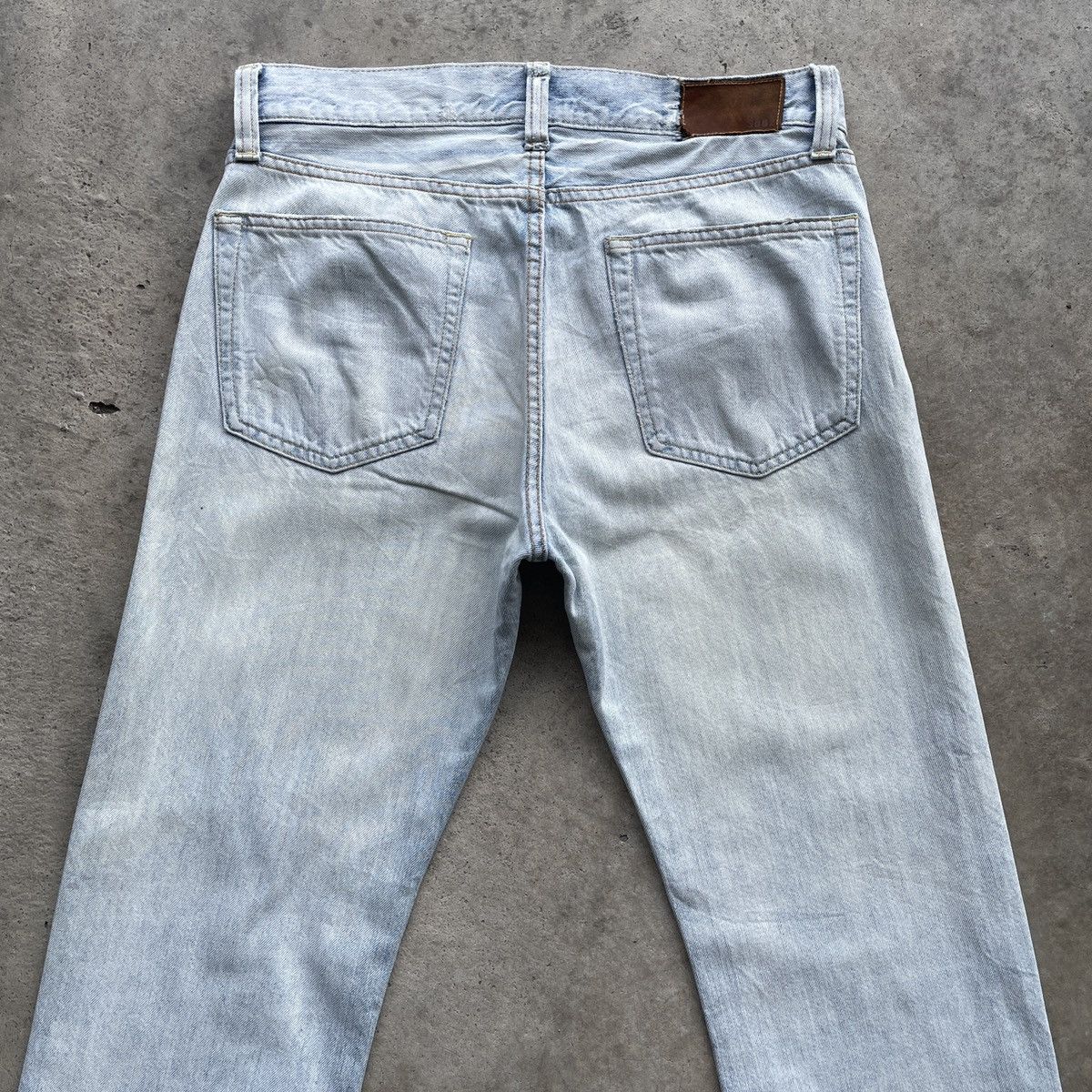 Japanese Brand W31x29🔥 Vintage Japanese Faded Distressed Denim Jeans Pants Size US 31 - 8 Thumbnail