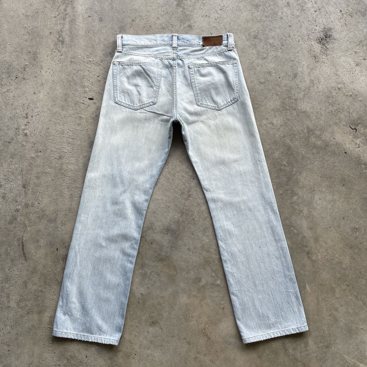 Japanese Brand W31x29🔥 Vintage Japanese Faded Distressed Denim Jeans Pants Size US 31 - 10 Thumbnail