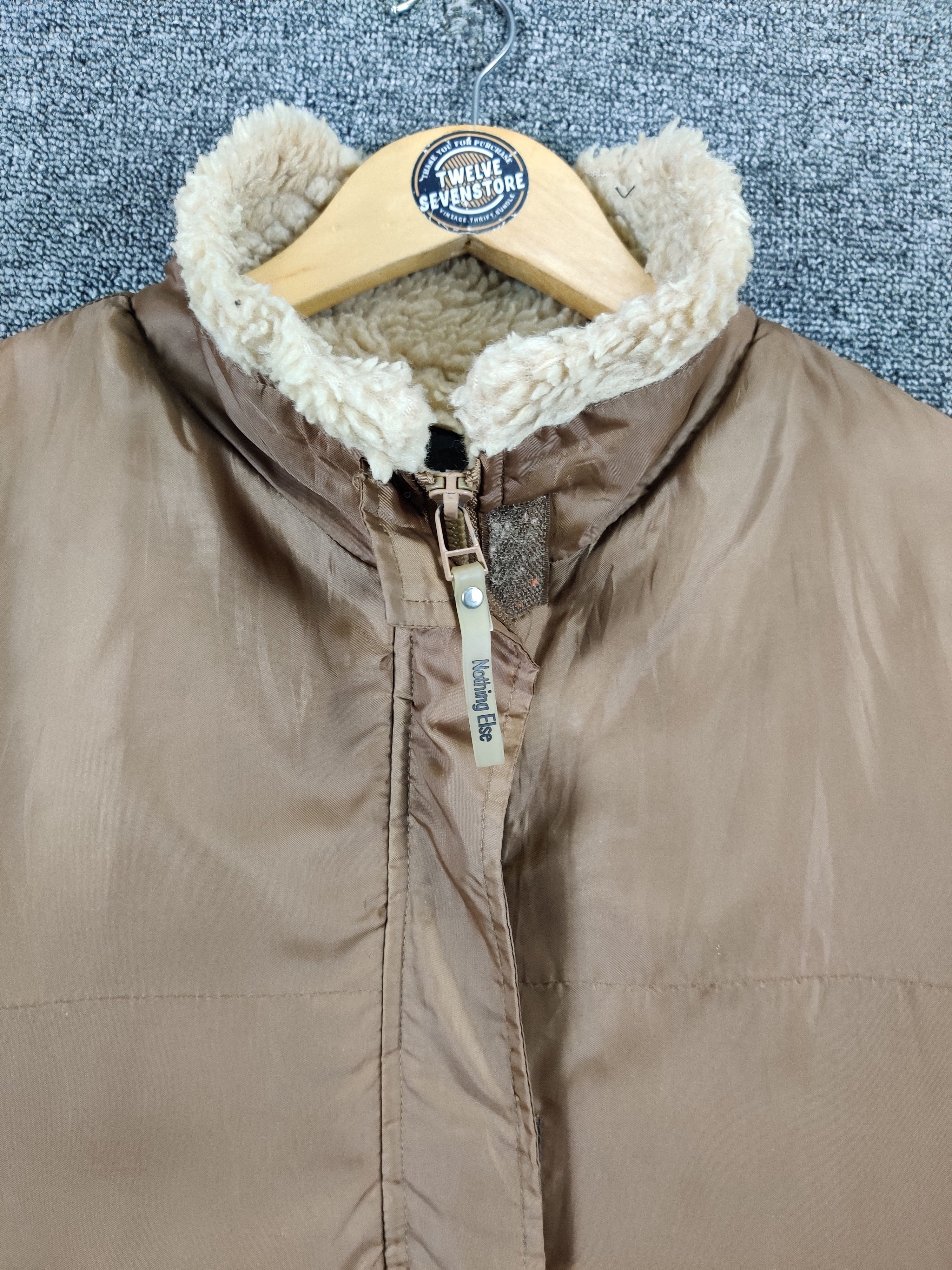 Designer Vintage Nothing Else Sherpa Lining Jacket Brown Size US L / EU 52-54 / 3 - 7 Thumbnail