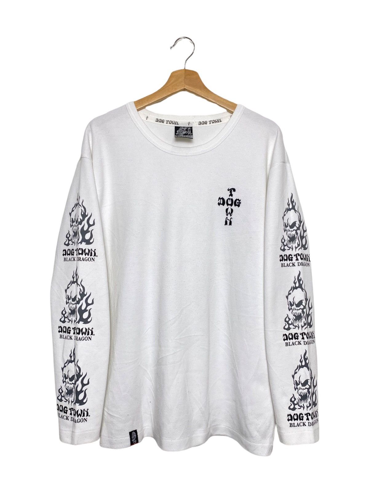Dogtown Vintage Dogtown Chrome Wing Hearts Skull/Travis Flacko Scott Size US L / EU 52-54 / 3 - 2 Thumbnail