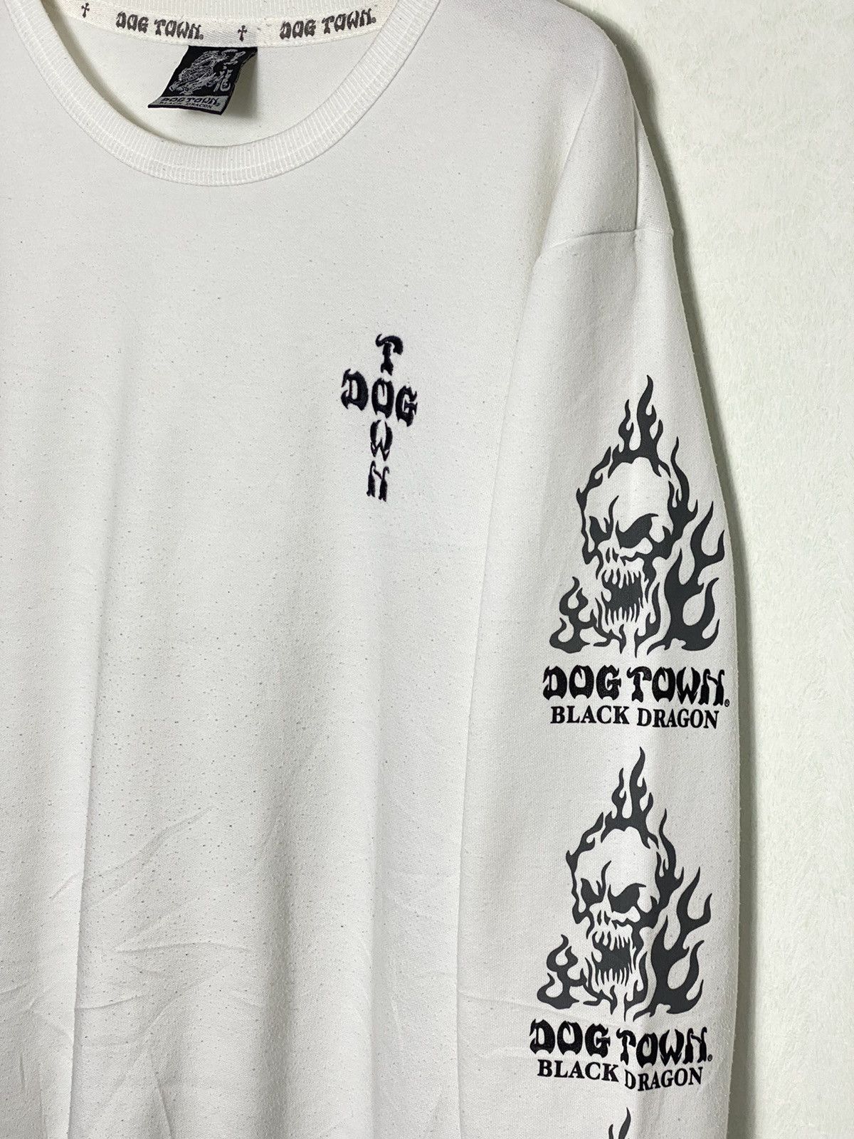 Dogtown Vintage Dogtown Chrome Wing Hearts Skull/Travis Flacko Scott Size US L / EU 52-54 / 3 - 3 Thumbnail