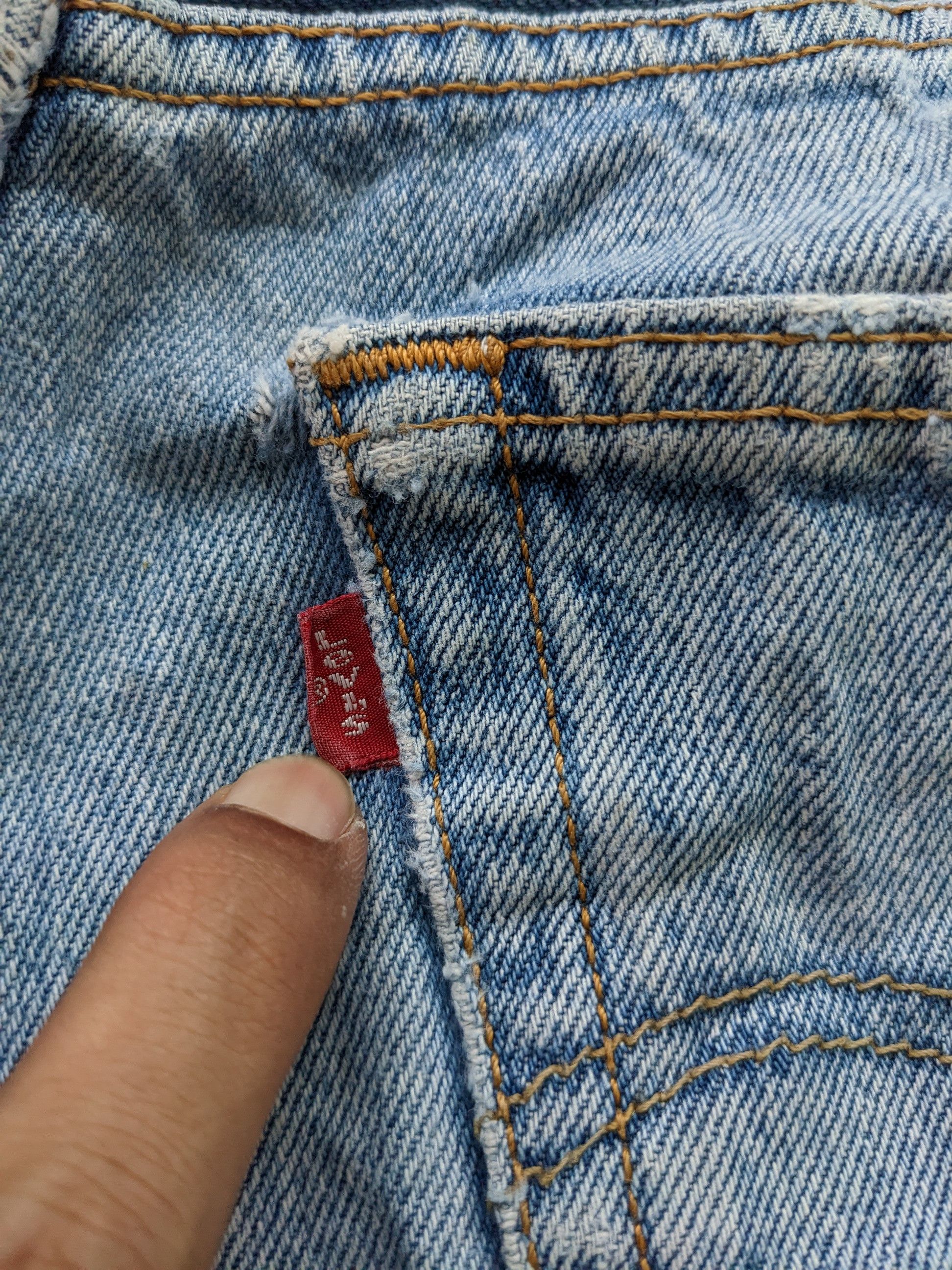 Levi's × Levi's Made & Crafted OPEN ORDER 🔥 Vintage Levis 501 Sashiko Boro Custom Made Size US 30 / EU 46 - 7 Thumbnail