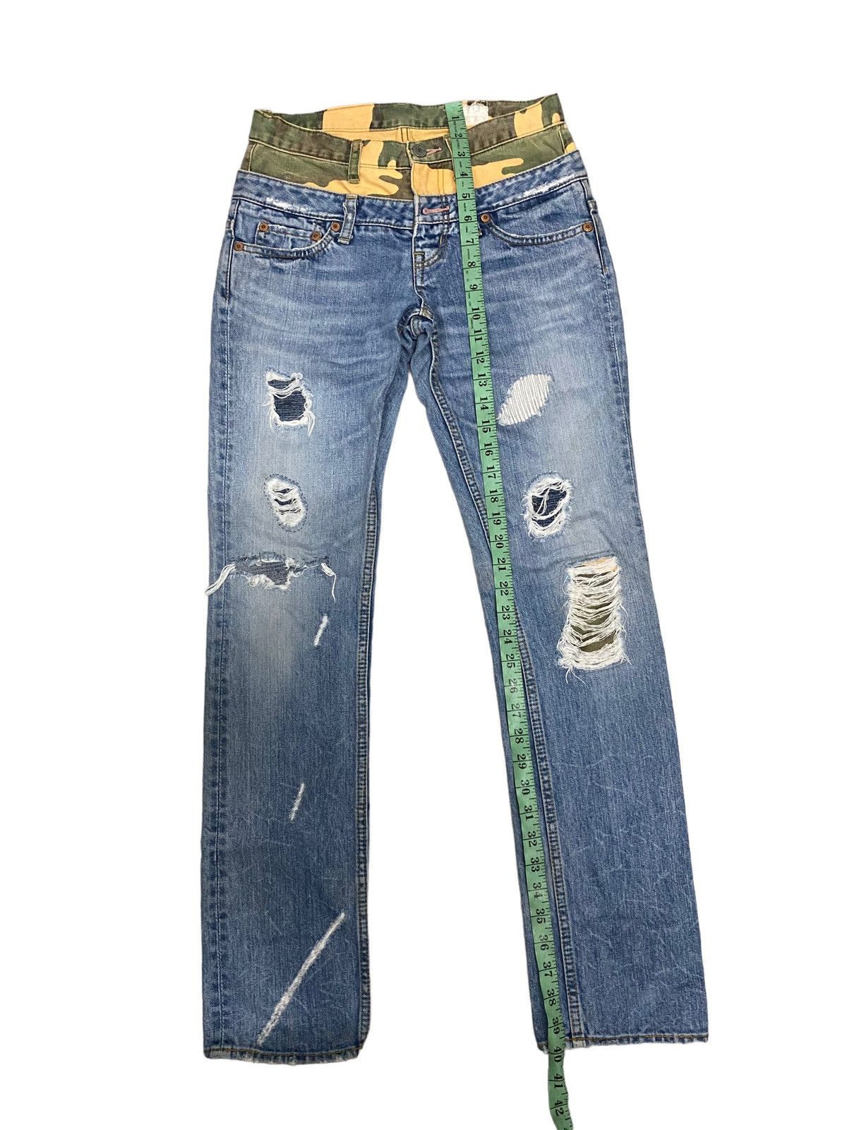 Japanese Brand × Vintage Vintage Antgauge Japanese Distress Denim Jeans Size US 28 / EU 44 - 15 Thumbnail
