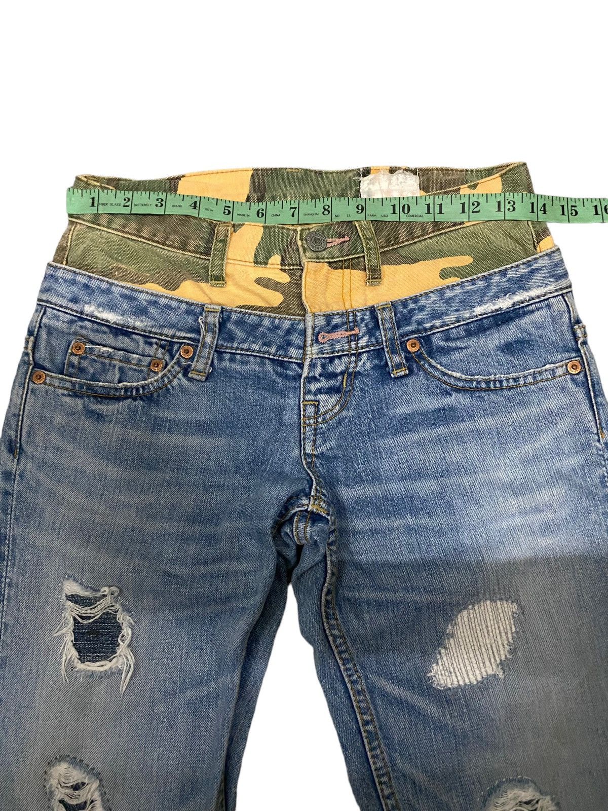 Japanese Brand × Vintage Vintage Antgauge Japanese Distress Denim Jeans Size US 28 / EU 44 - 13 Thumbnail