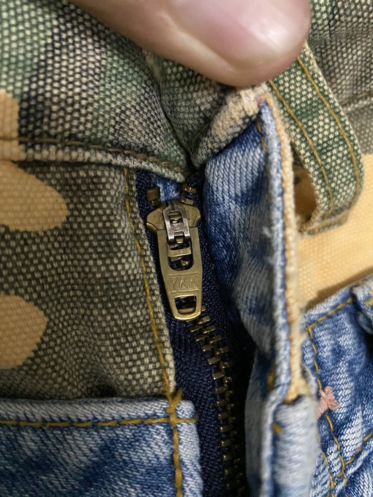 Japanese Brand × Vintage Vintage Antgauge Japanese Distress Denim Jeans Size US 28 / EU 44 - 7 Thumbnail